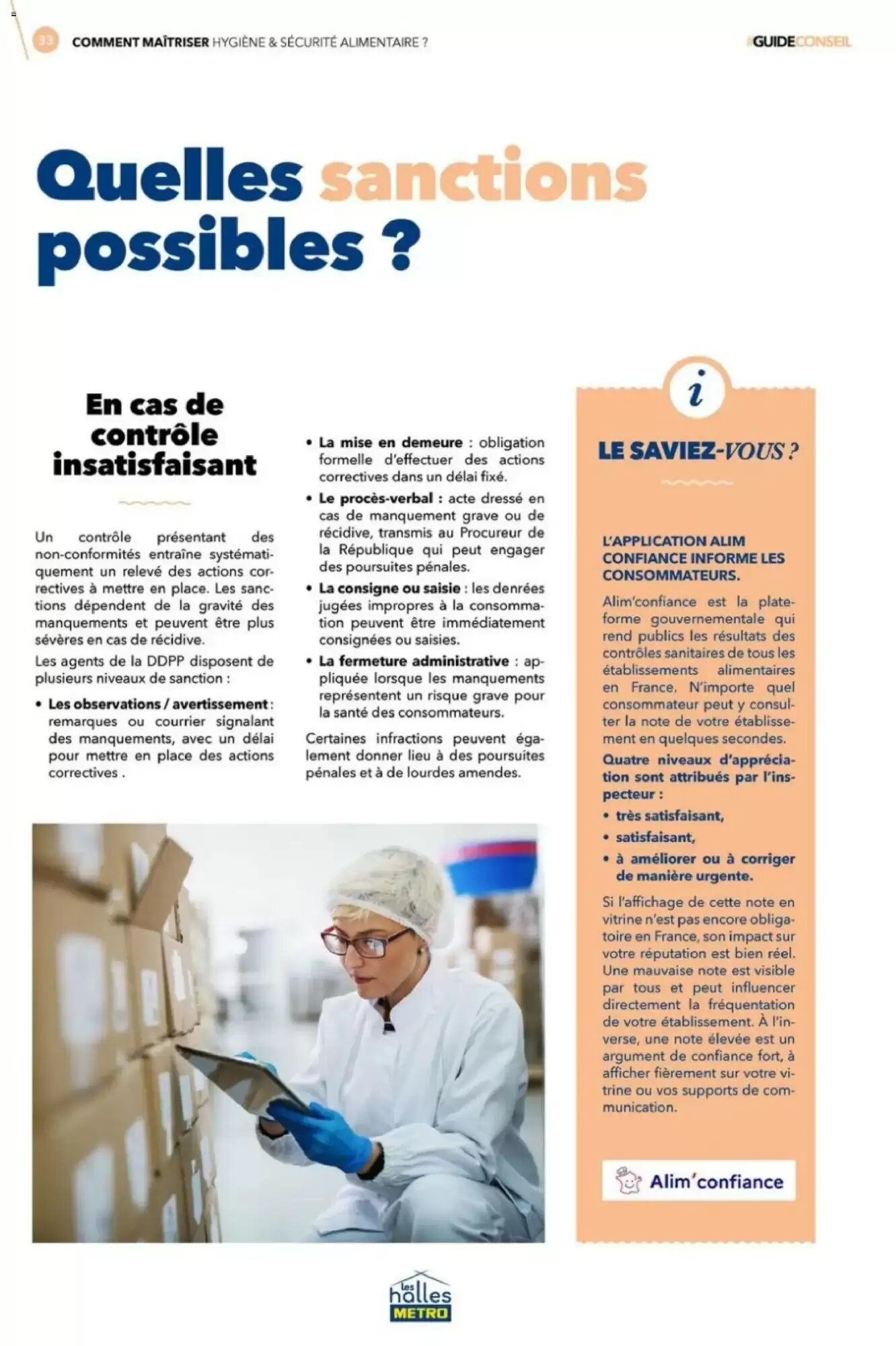 Prospectus promotionnel METRO valable à partir du 01/10/2026 - Page 33.