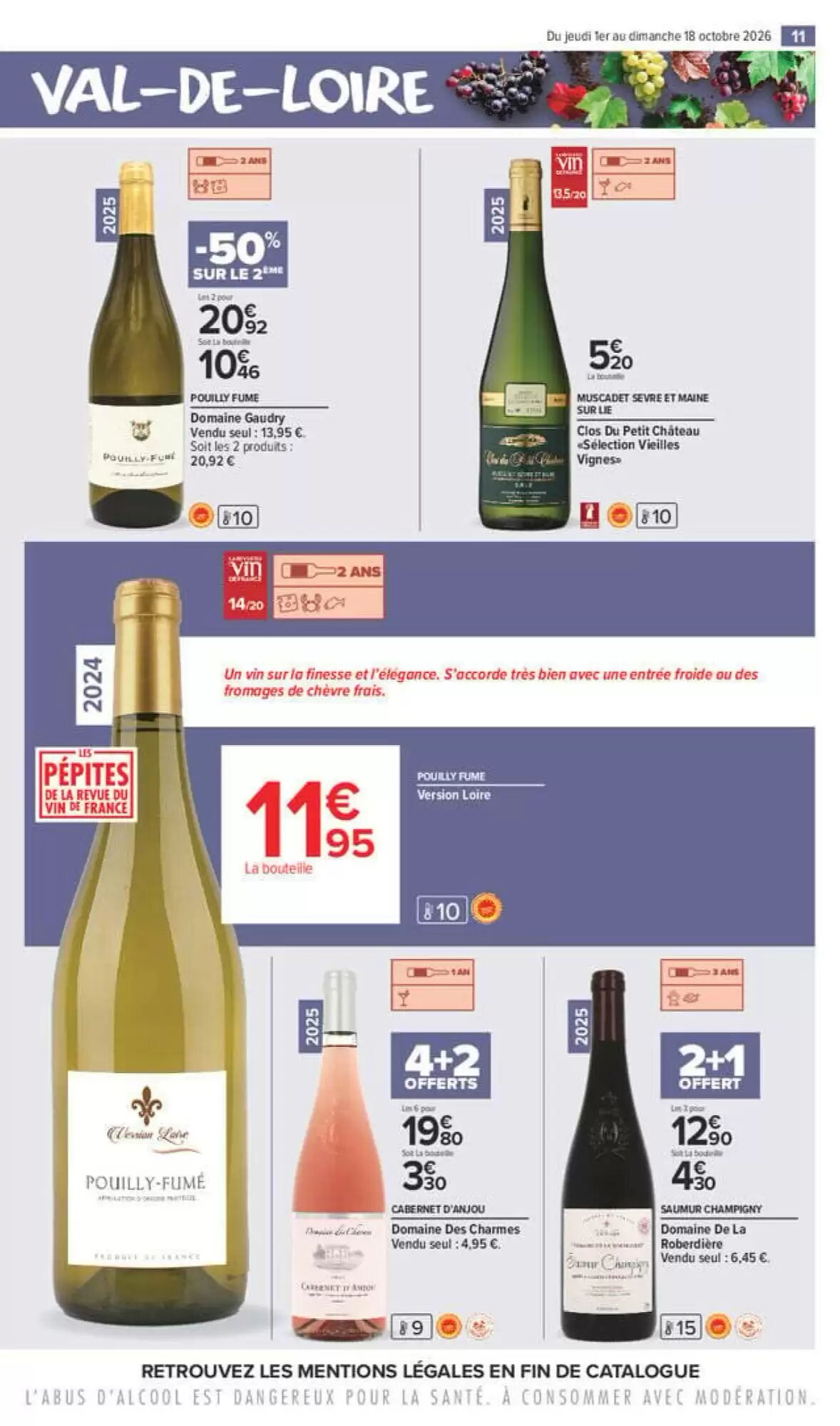 Prospectus promotionnel Carrefour Market valable à partir du 01/10/2026 - Page 11.