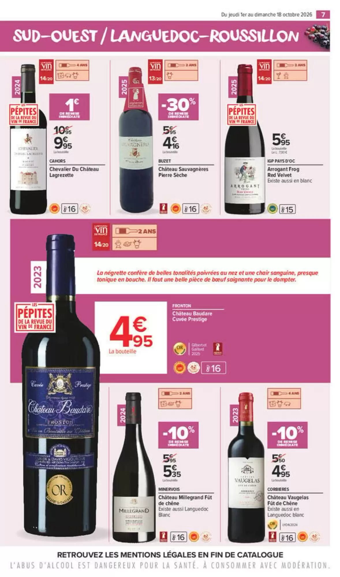 Prospectus promotionnel Carrefour Market valable à partir du 01/10/2026 - Page 7.