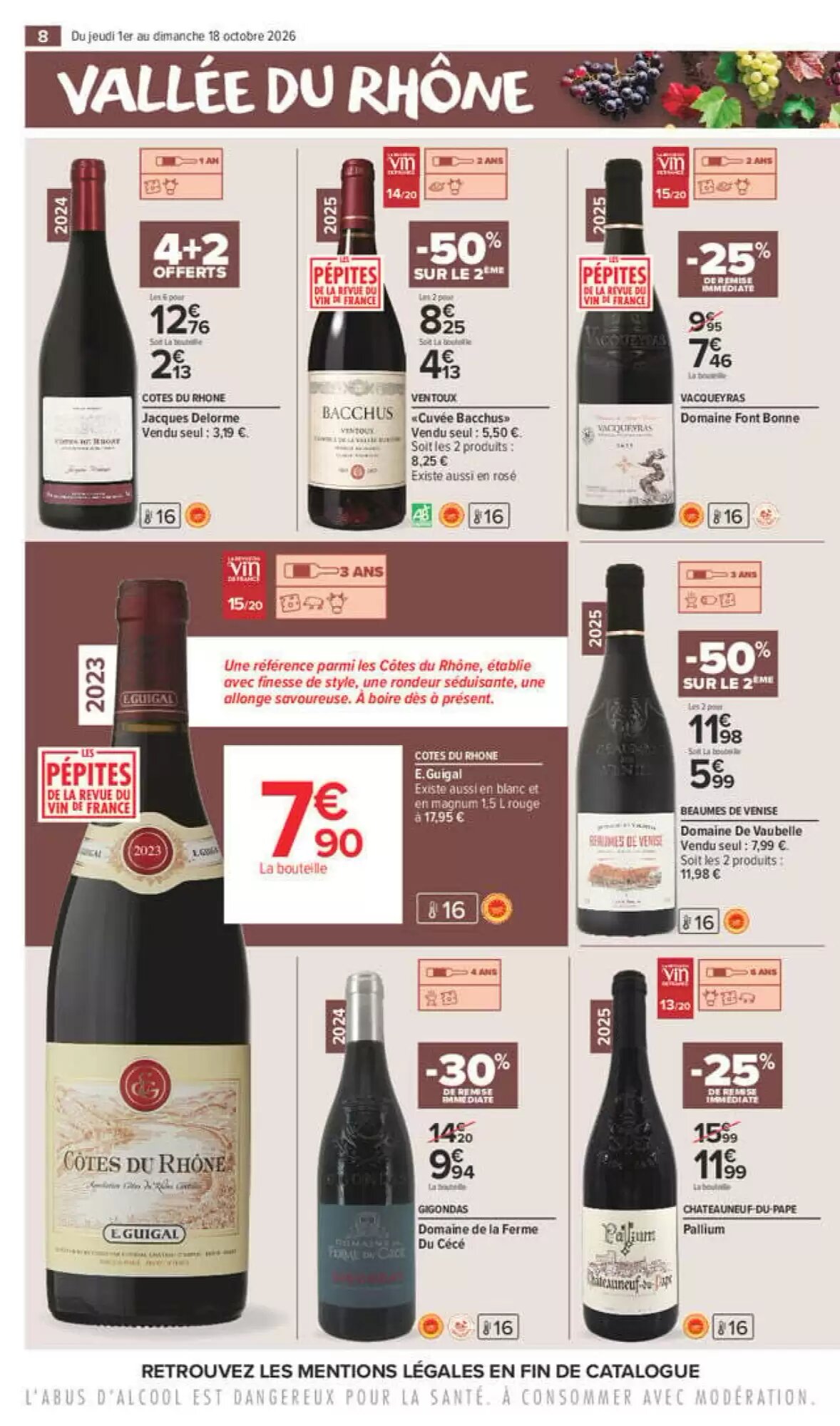 Prospectus promotionnel Carrefour Market valable à partir du 01/10/2026 - Page 8.