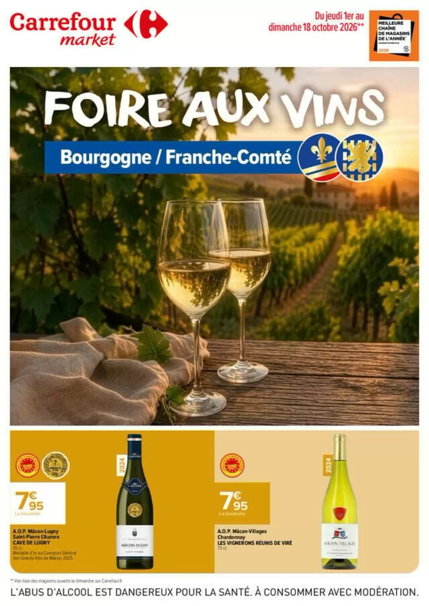 Prospectus promotionnel Carrefour Market valable à partir du 01/10/2026 - Page 1.