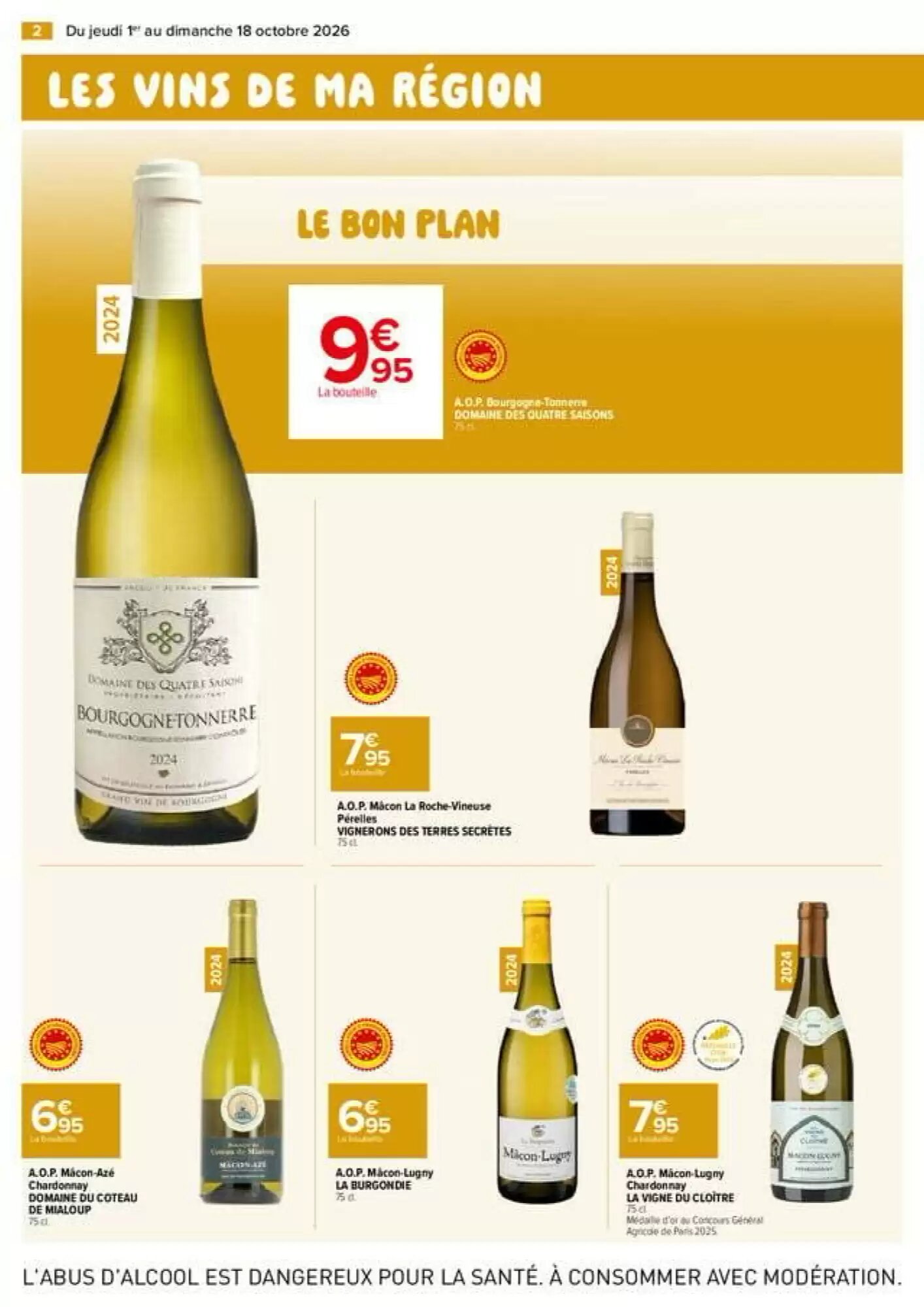 Prospectus promotionnel Carrefour Market valable à partir du 01/10/2026 - Page 2.