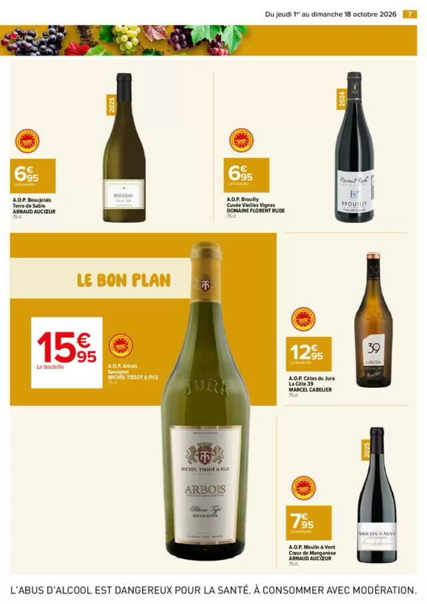 Prospectus promotionnel Carrefour Market valable à partir du 01/10/2026 - Page 7.