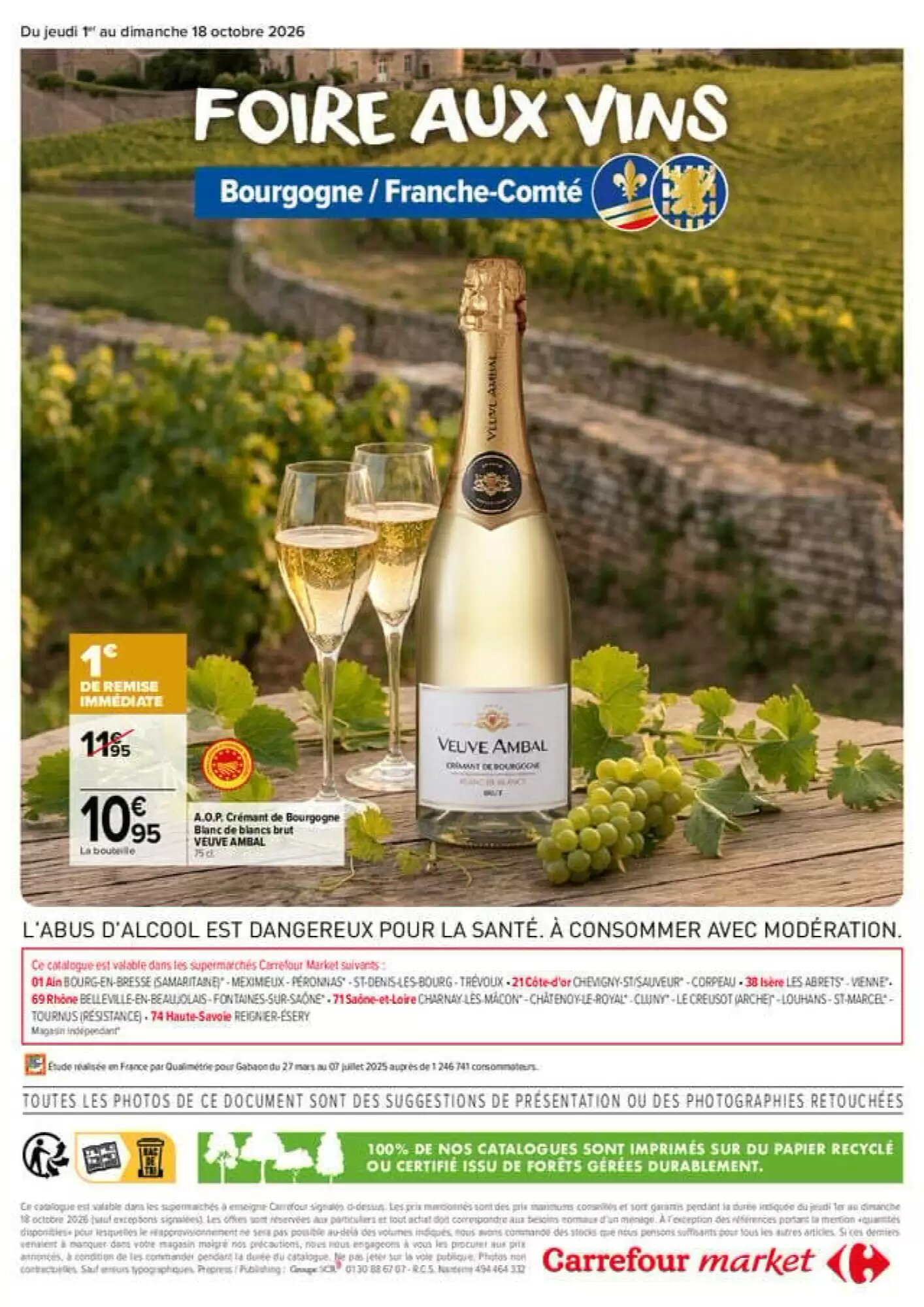 Prospectus promotionnel Carrefour Market valable à partir du 01/10/2026 - Page 8.