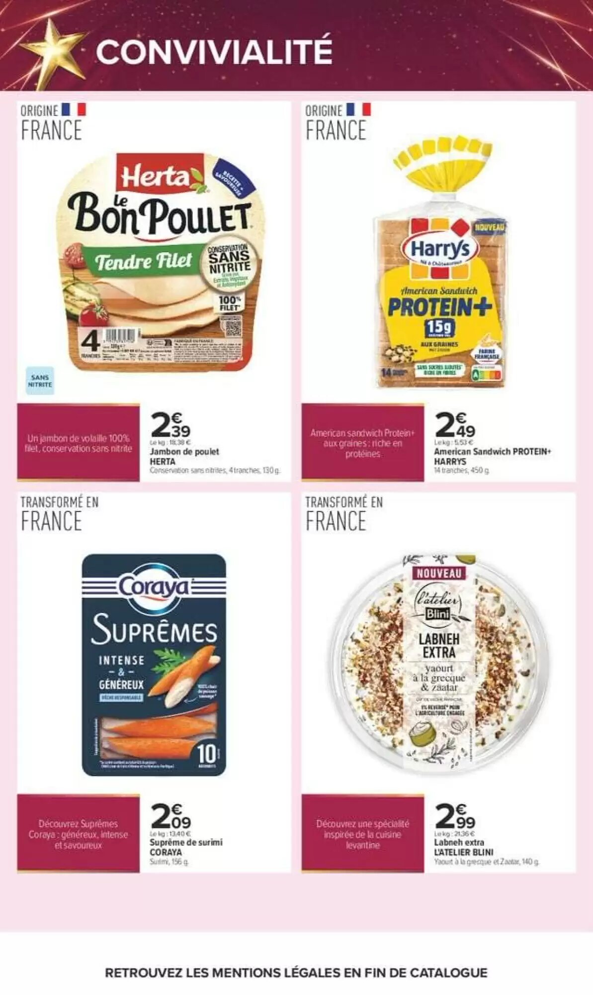 Prospectus promotionnel Carrefour valable à partir du 01/10/2026 - Page 4.