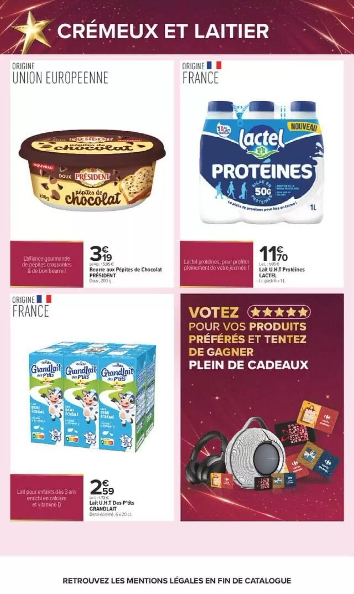 Prospectus promotionnel Carrefour valable à partir du 01/10/2026 - Page 6.
