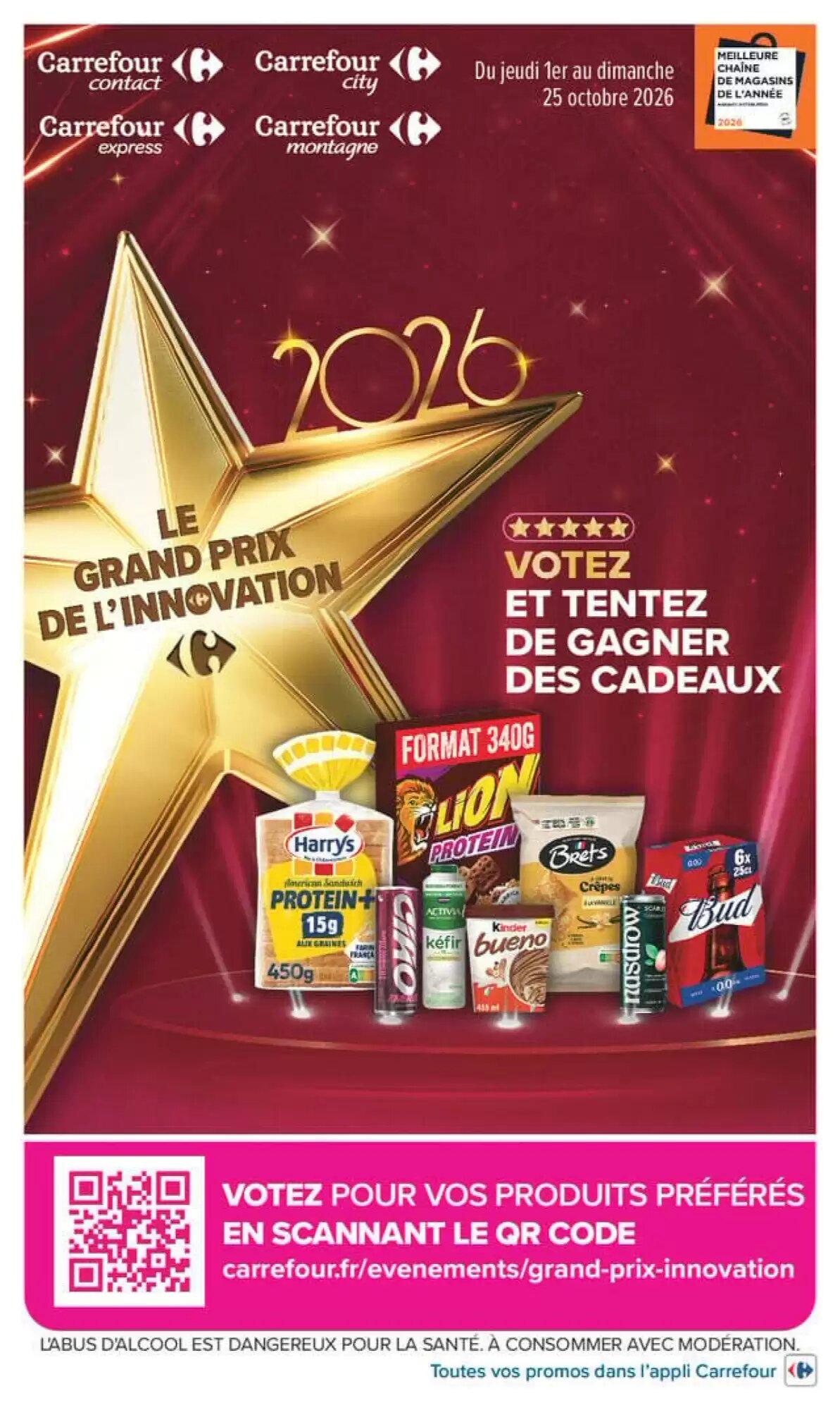 Prospectus promotionnel Carrefour valable à partir du 01/10/2026 - Page 1.