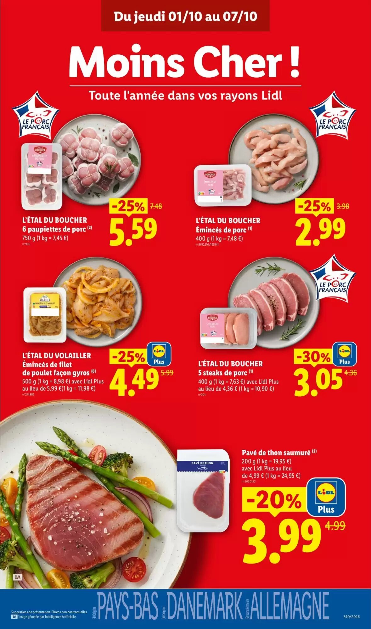 Prospectus promotionnel Lidl valable à partir du 01/10/2026 - Page 11.