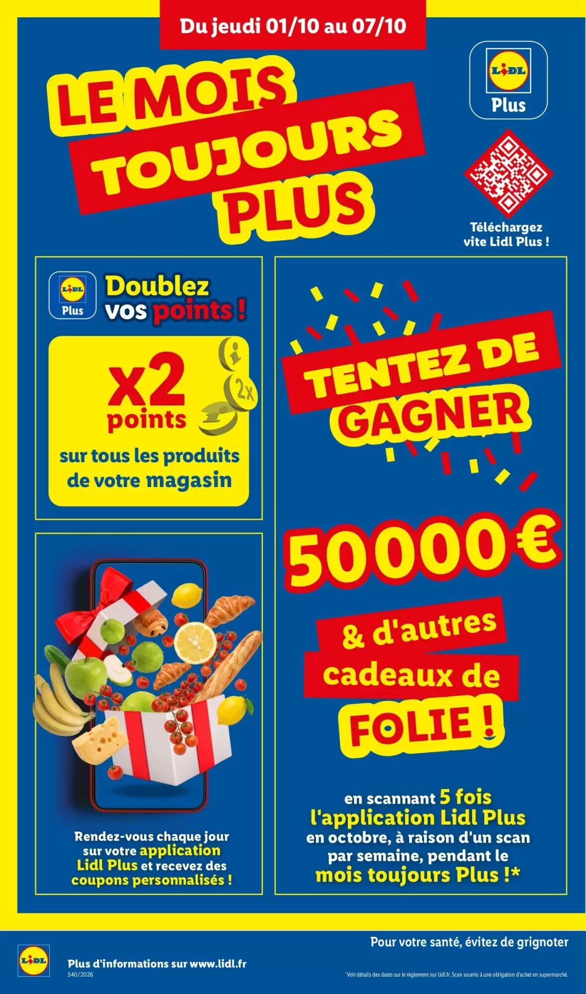 Prospectus promotionnel Lidl valable à partir du 01/10/2026 - Page 14.