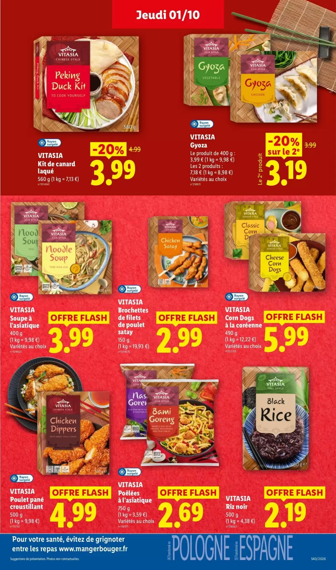 Prospectus promotionnel Lidl valable à partir du 01/10/2026 - Page 27.