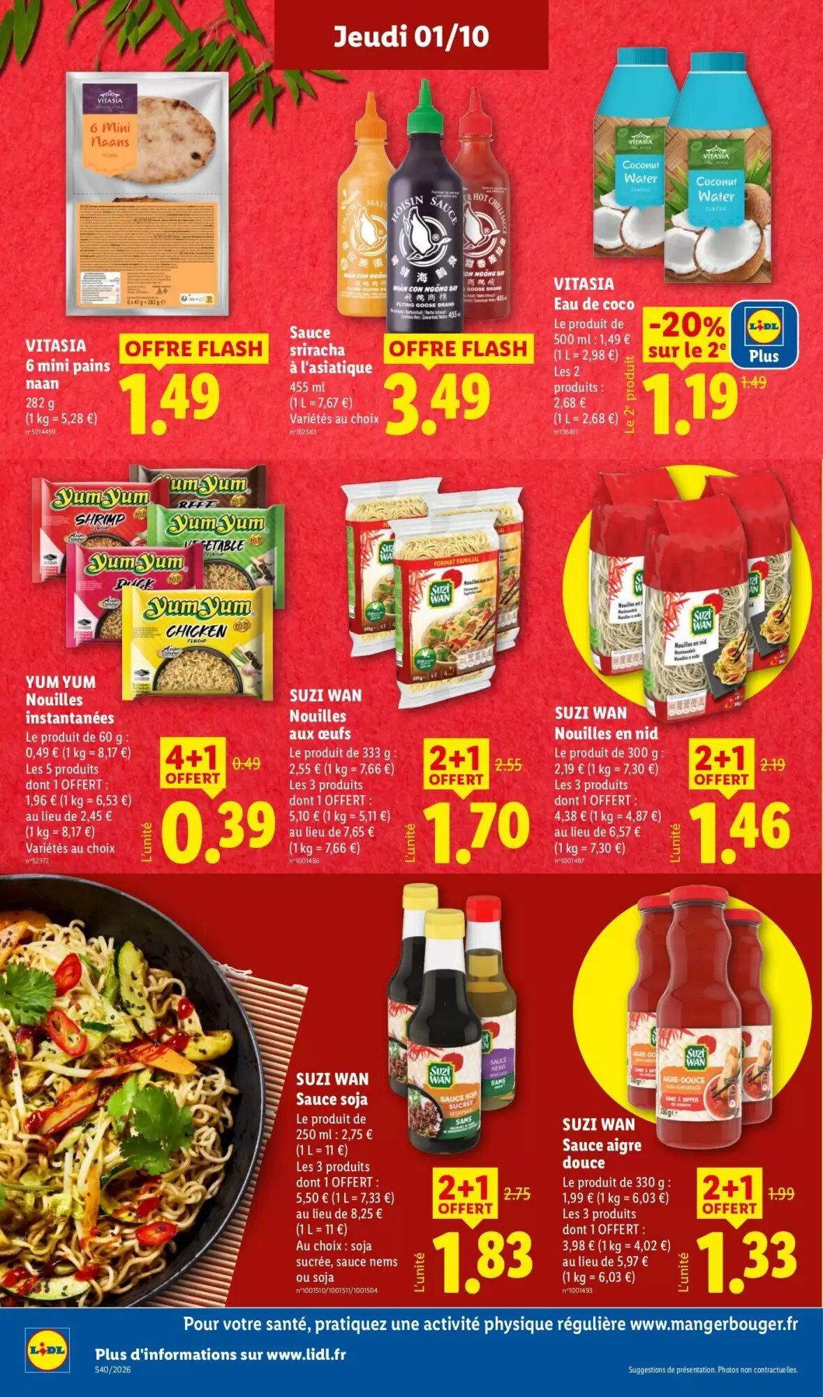 Prospectus promotionnel Lidl valable à partir du 01/10/2026 - Page 28.
