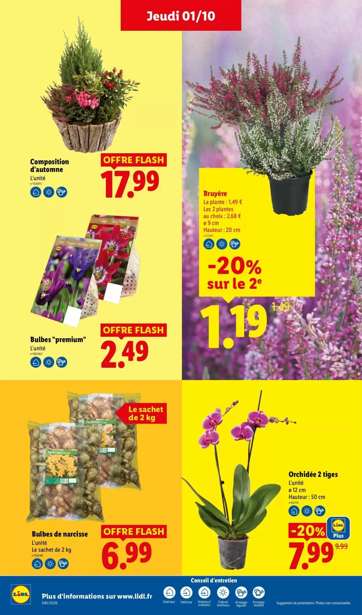 Prospectus promotionnel Lidl valable à partir du 01/10/2026 - Page 30.
