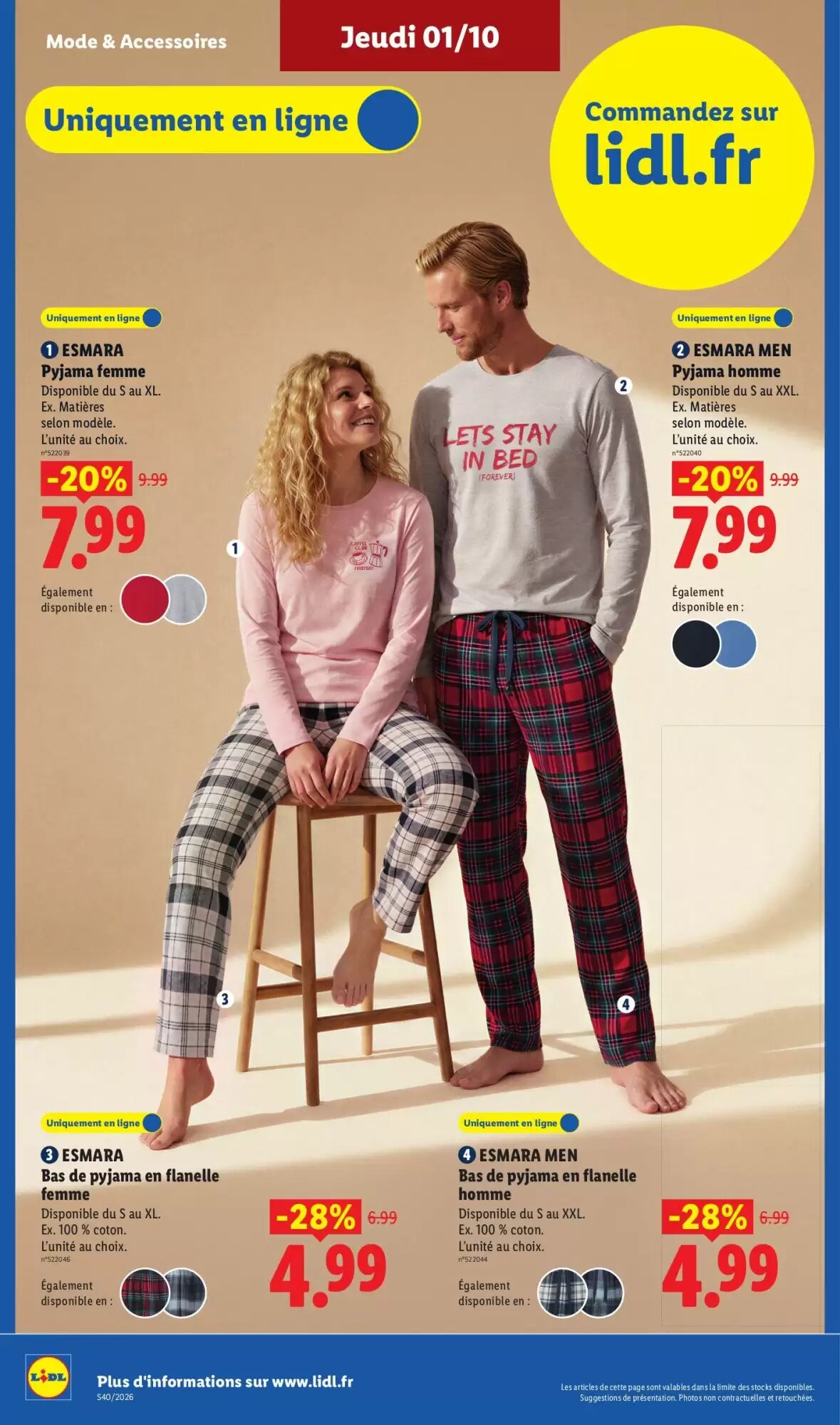Prospectus promotionnel Lidl valable à partir du 01/10/2026 - Page 36.