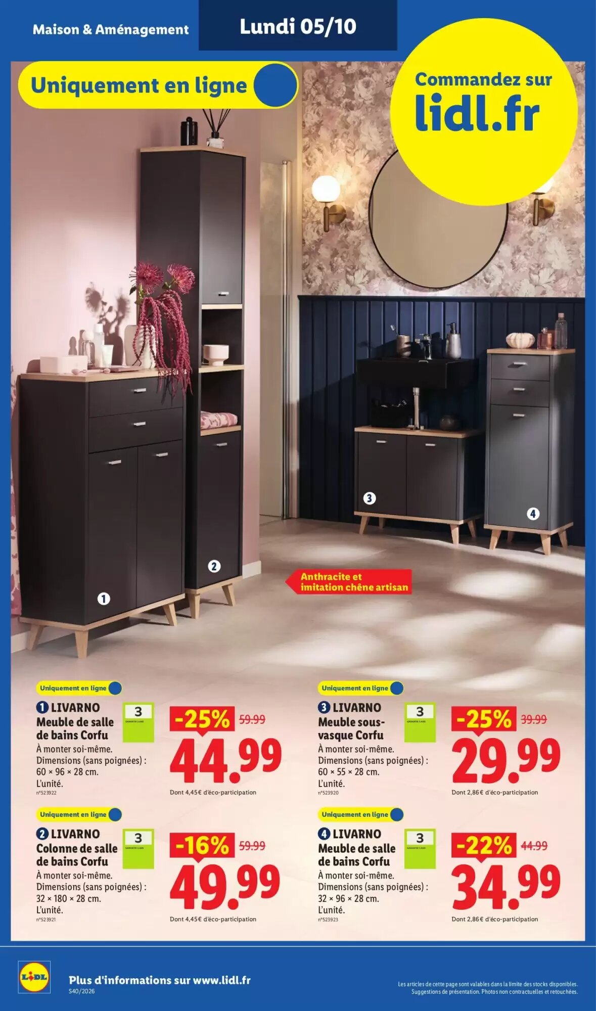 Prospectus promotionnel Lidl valable à partir du 01/10/2026 - Page 46.