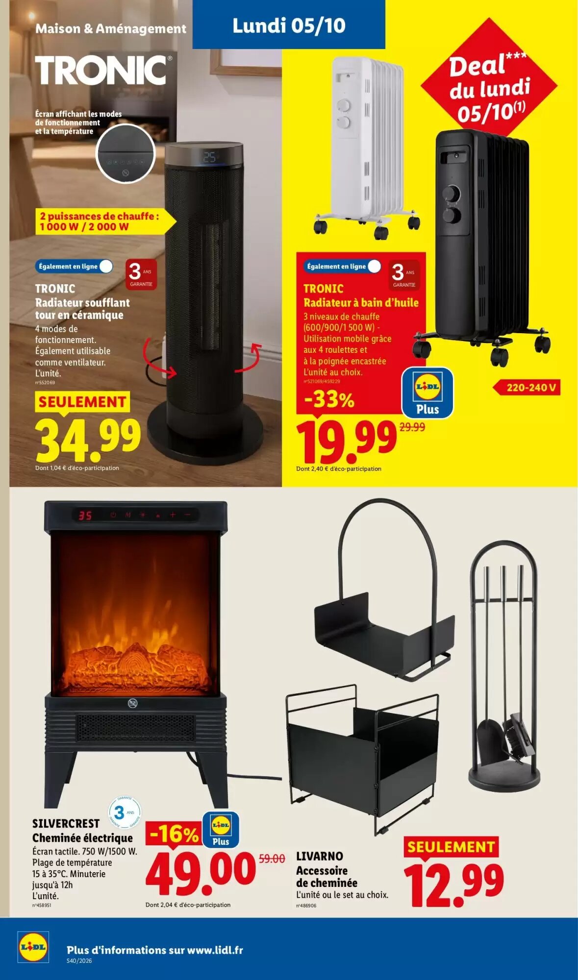 Prospectus promotionnel Lidl valable à partir du 01/10/2026 - Page 48.