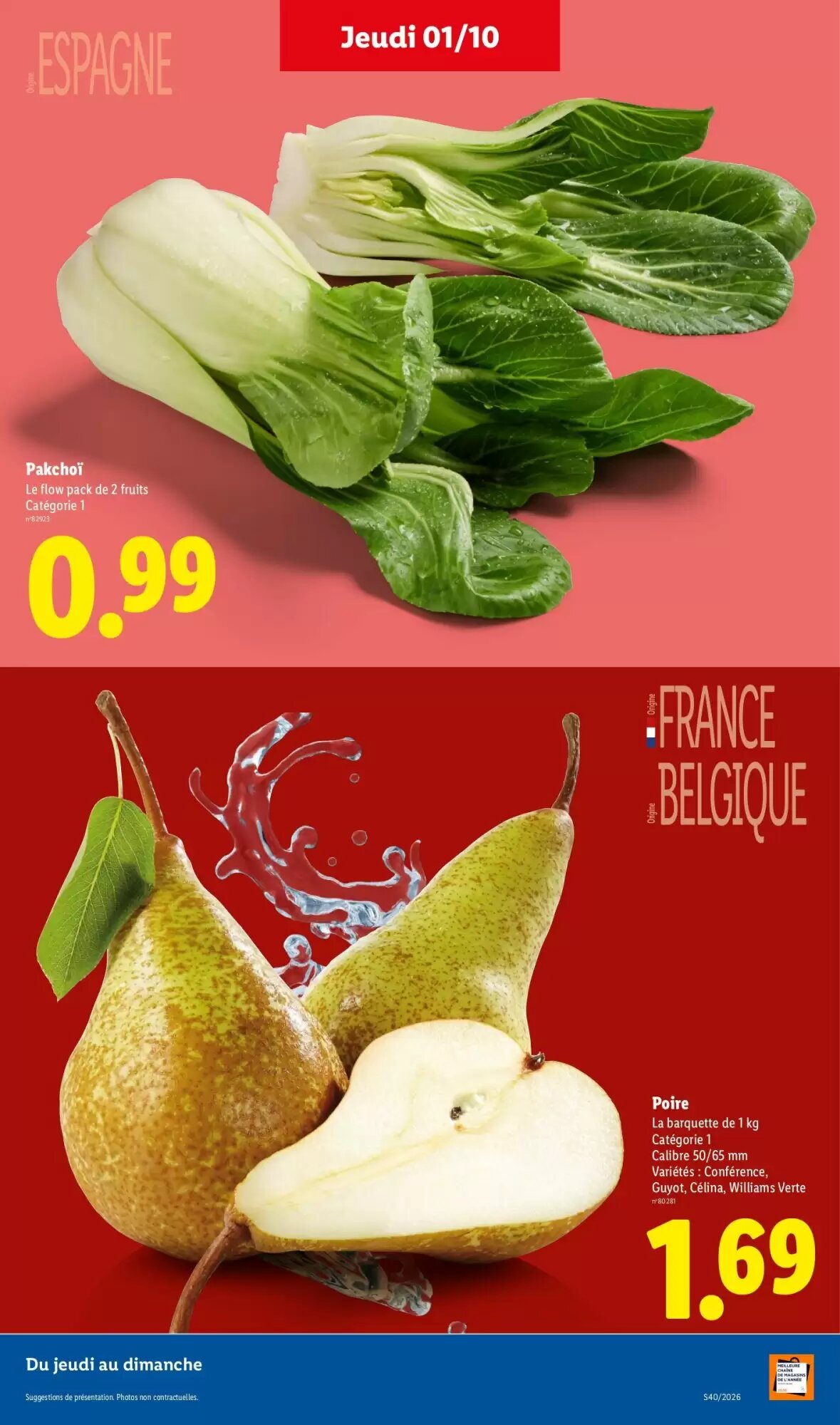 Prospectus promotionnel Lidl valable à partir du 01/10/2026 - Page 5.