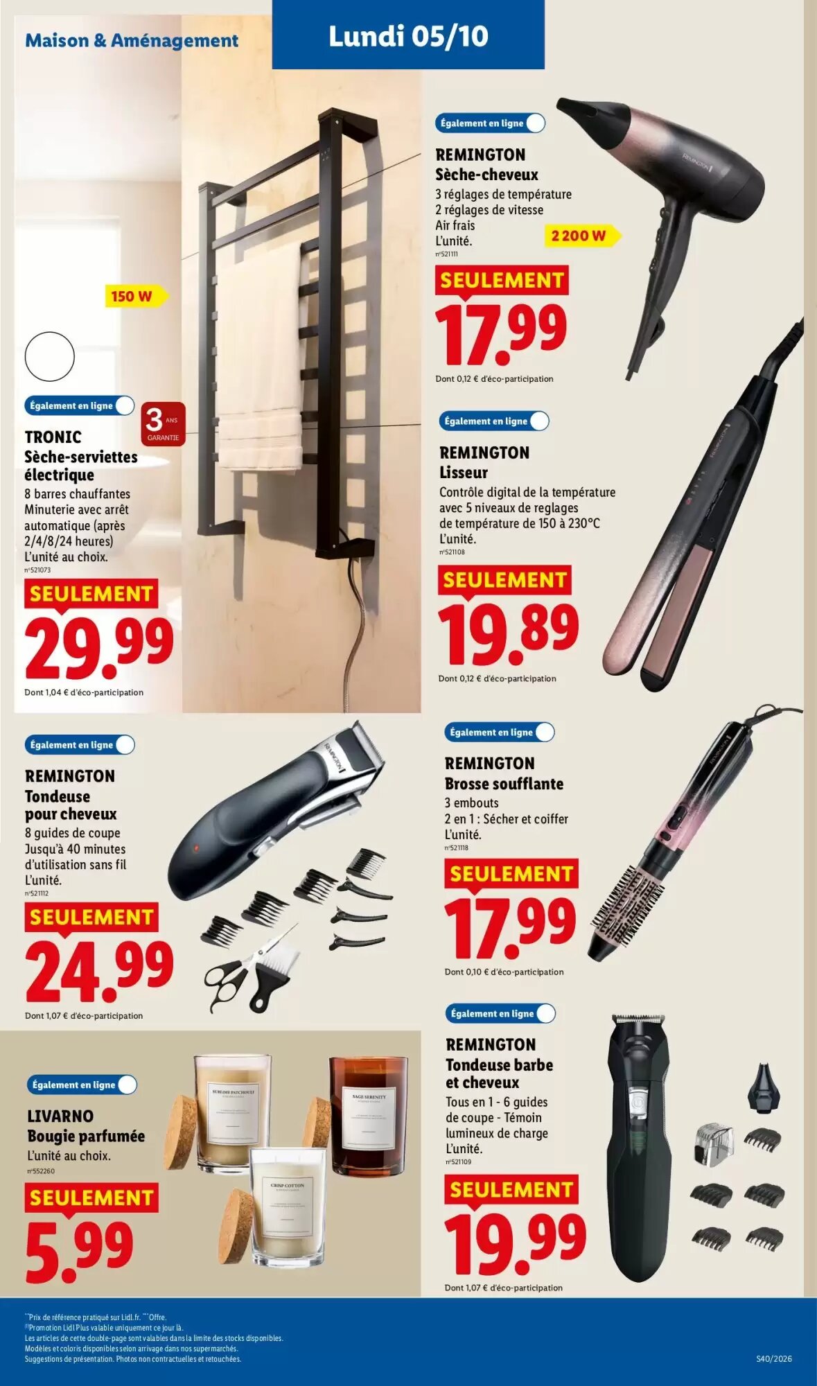 Prospectus promotionnel Lidl valable à partir du 01/10/2026 - Page 51.
