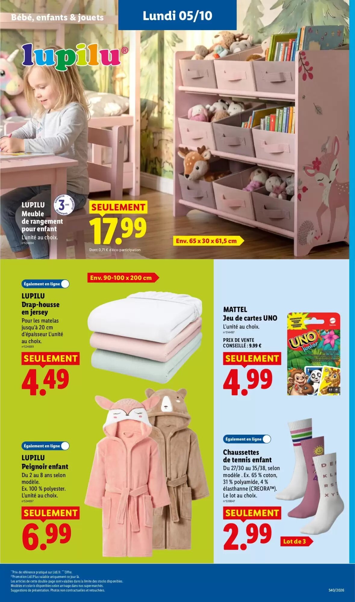 Prospectus promotionnel Lidl valable à partir du 01/10/2026 - Page 53.