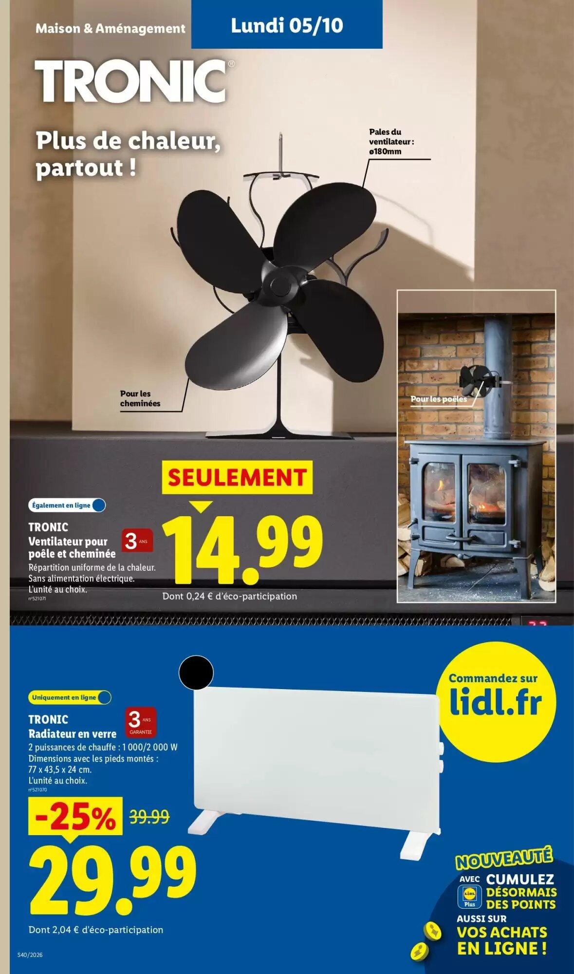 Prospectus promotionnel Lidl valable à partir du 01/10/2026 - Page 54.