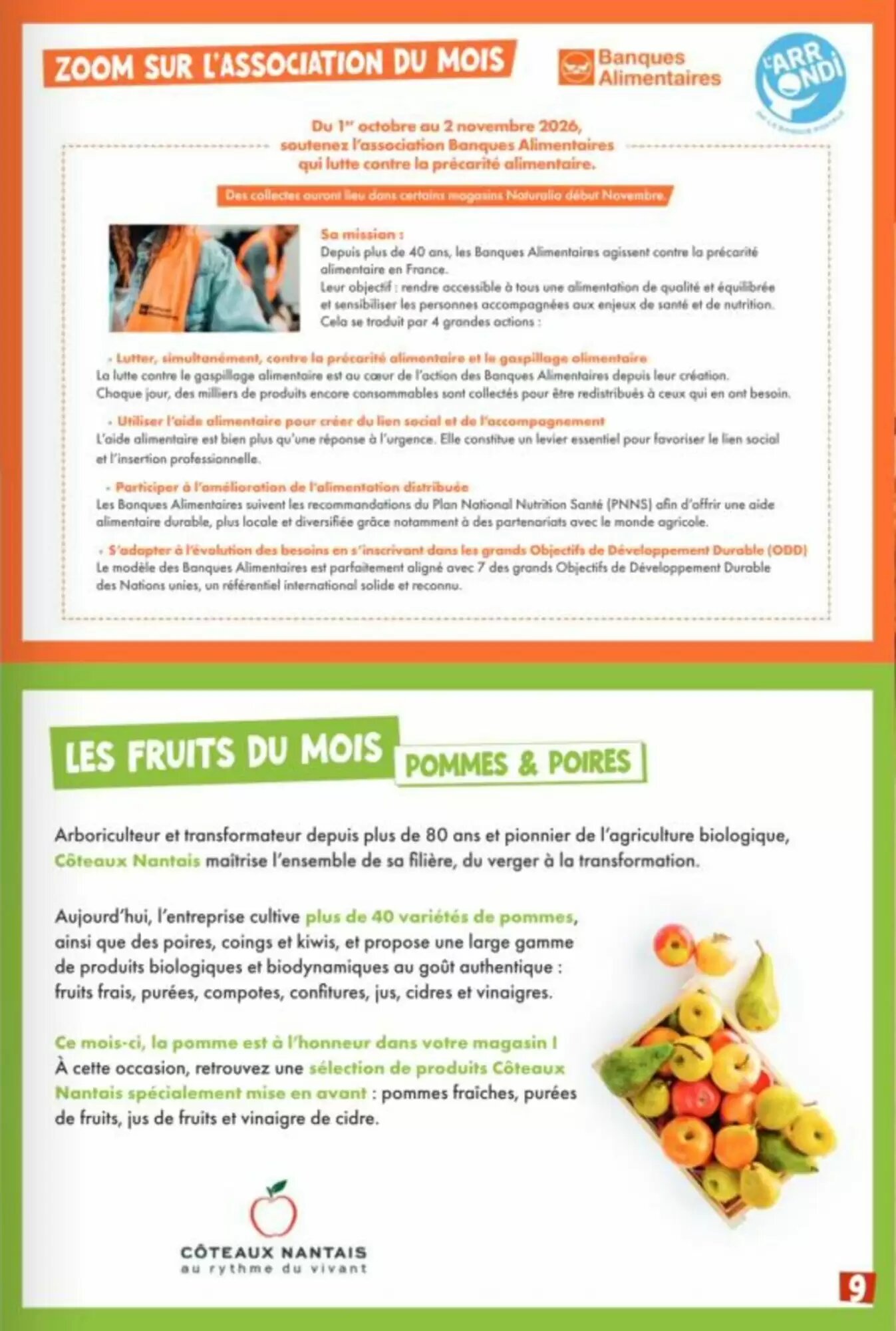 Prospectus promotionnel Naturalia valable à partir du 01/10/2026 - Page 9.