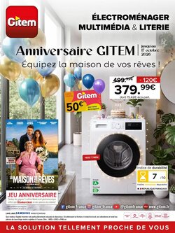 Prospectus promotionnel Gitem valable à partir du 01/10/2026