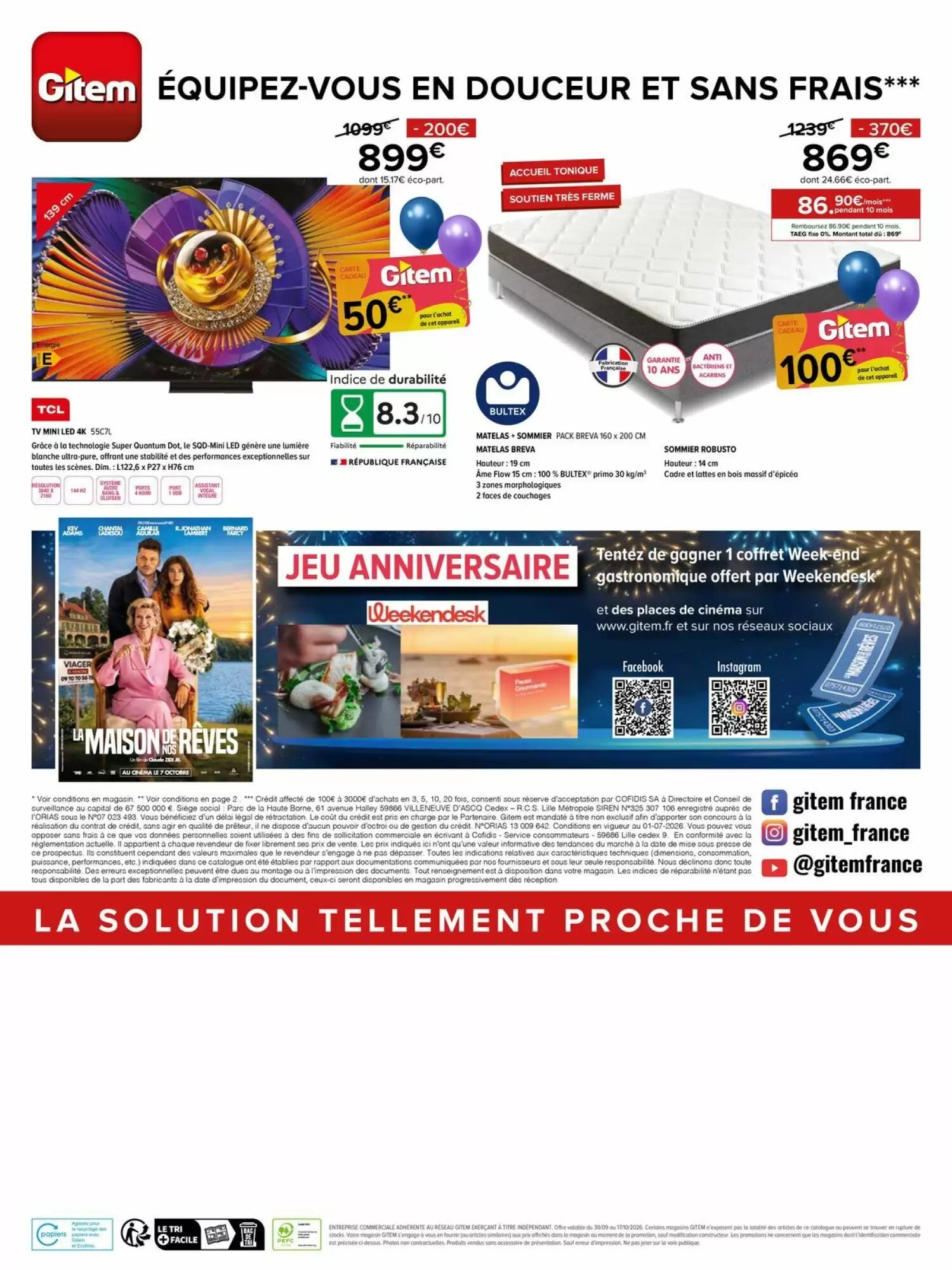 Prospectus promotionnel Gitem valable à partir du 01/10/2026 - Page 4.