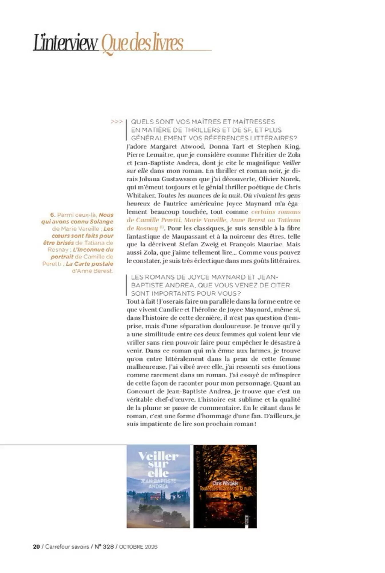 Prospectus promotionnel Carrefour Market valable à partir du 01/10/2026 - Page 20.