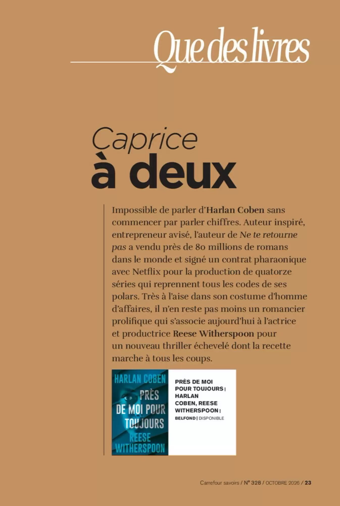 Prospectus promotionnel Carrefour Market valable à partir du 01/10/2026 - Page 23.