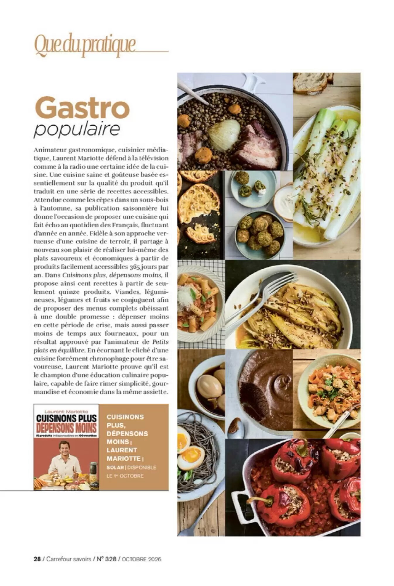 Prospectus promotionnel Carrefour Market valable à partir du 01/10/2026 - Page 28.