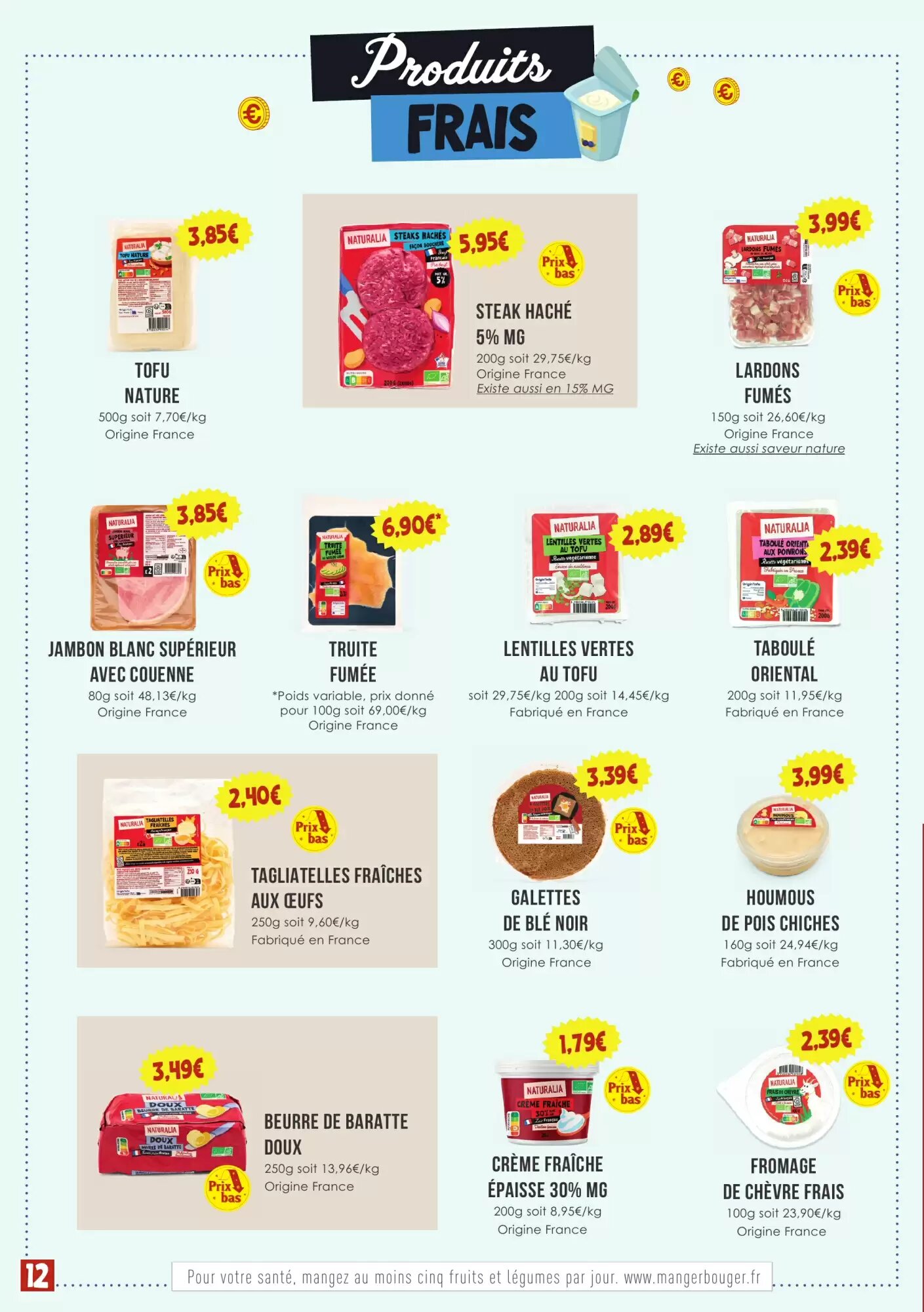 Prospectus promotionnel Naturalia valable à partir du 01/10/2026 - Page 12.