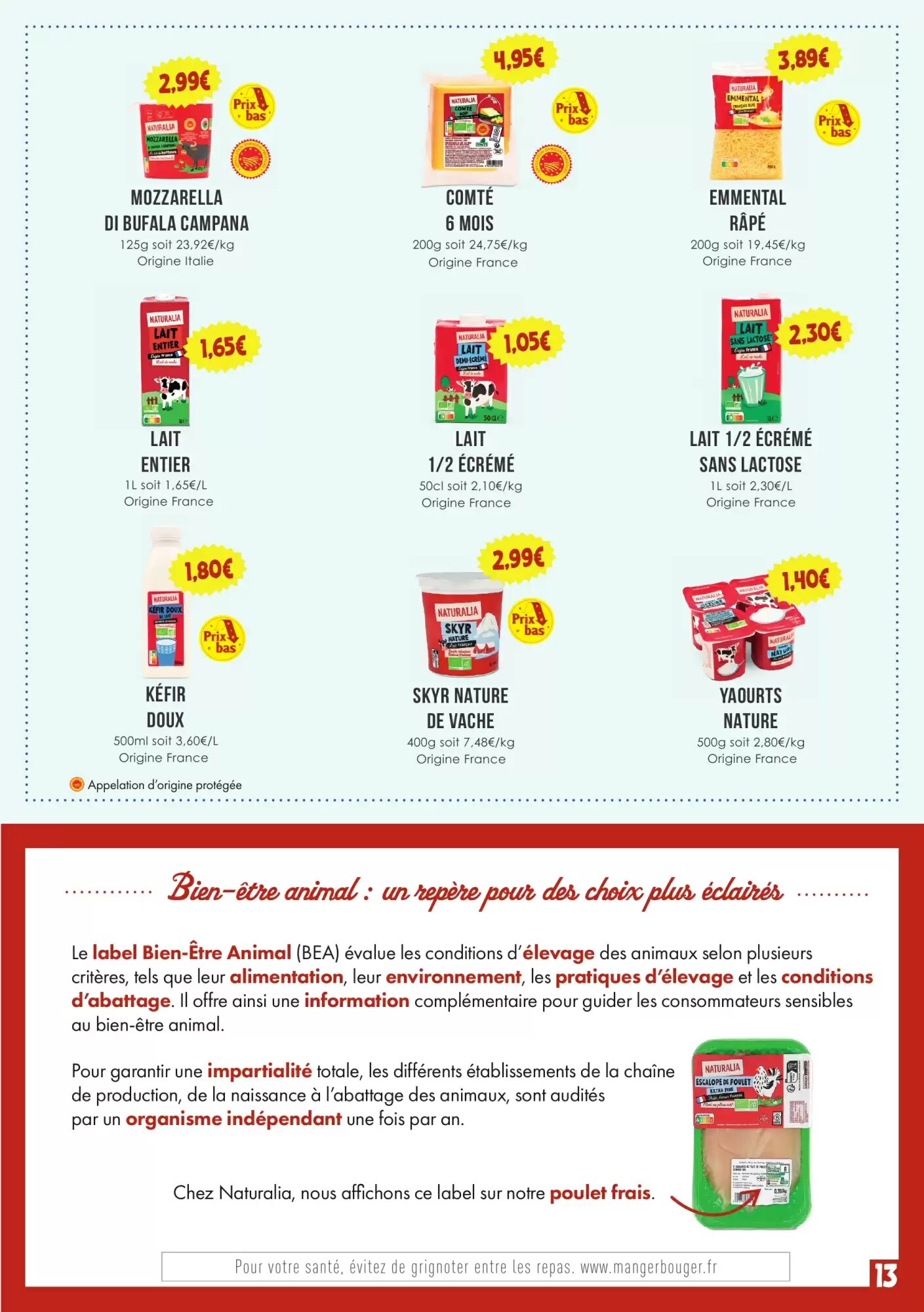 Prospectus promotionnel Naturalia valable à partir du 01/10/2026 - Page 13.
