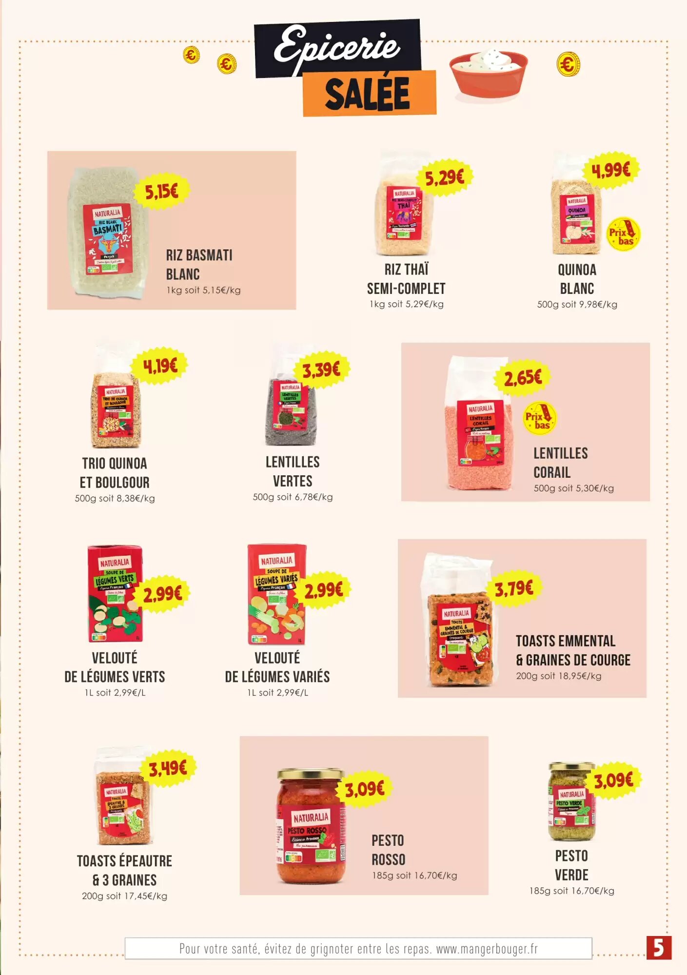 Prospectus promotionnel Naturalia valable à partir du 01/10/2026 - Page 5.