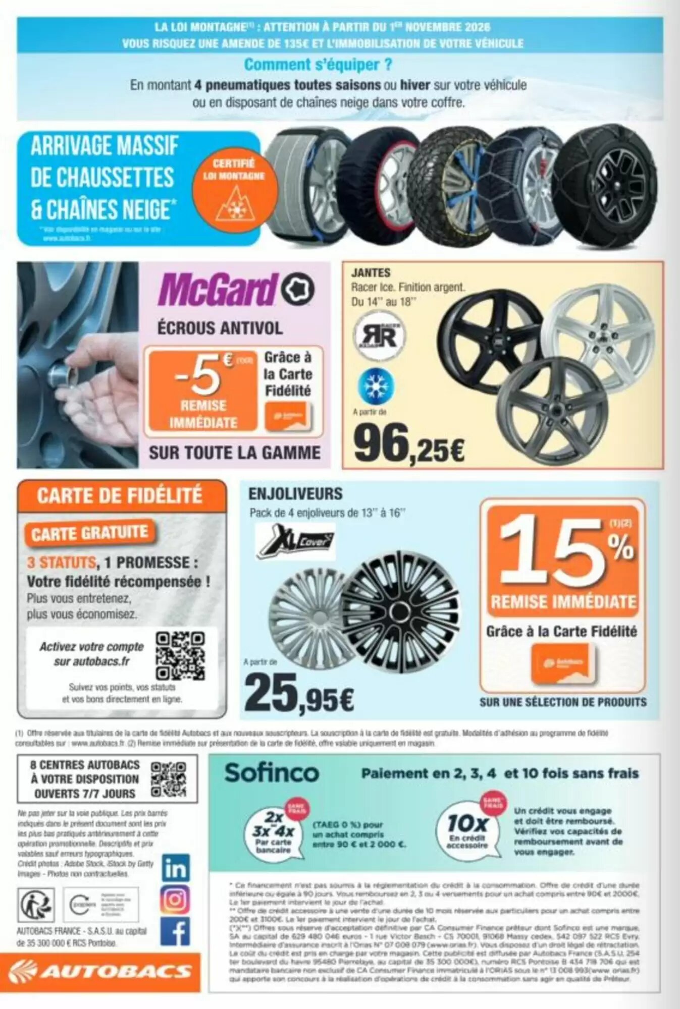Prospectus promotionnel Autobacs valable à partir du 01/10/2026 - Page 20.
