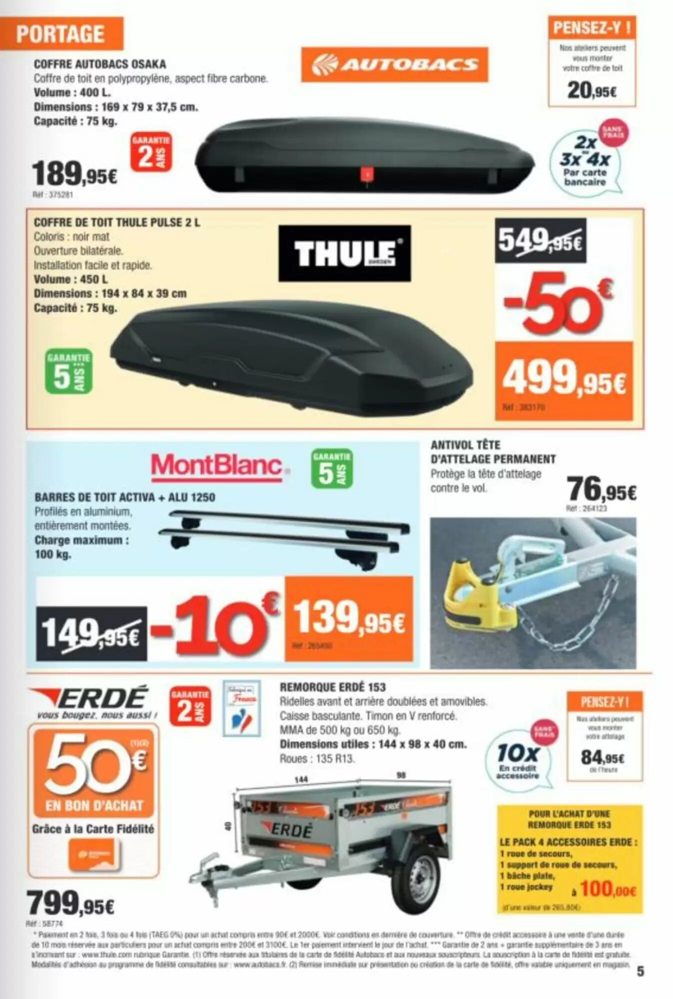 Prospectus promotionnel Autobacs valable à partir du 01/10/2026 - Page 5.