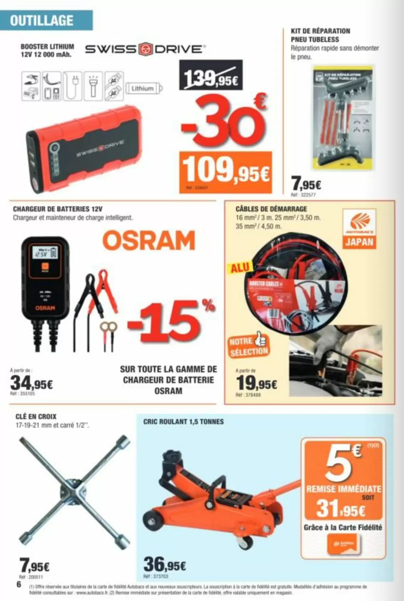 Prospectus promotionnel Autobacs valable à partir du 01/10/2026 - Page 6.