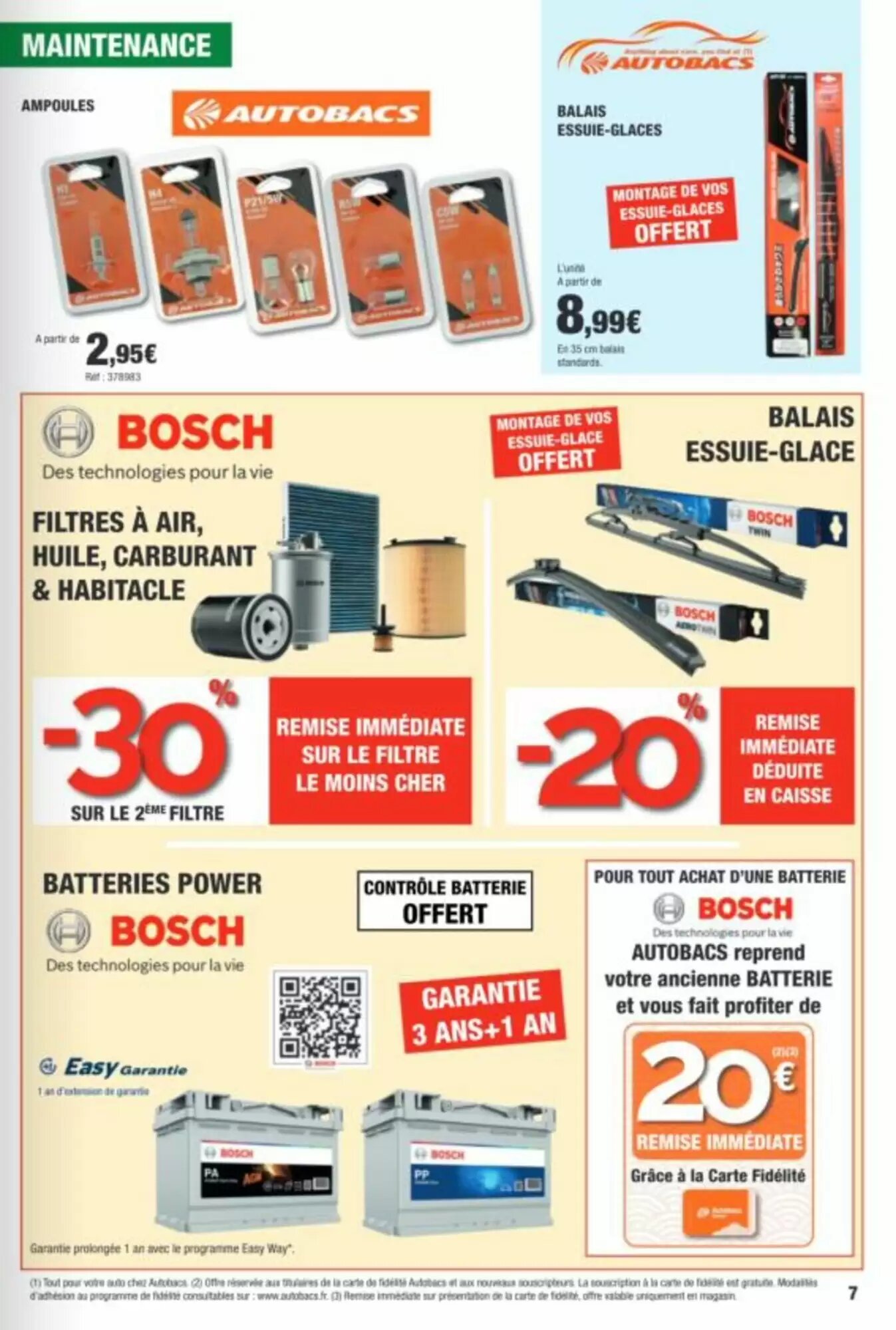 Prospectus promotionnel Autobacs valable à partir du 01/10/2026 - Page 7.