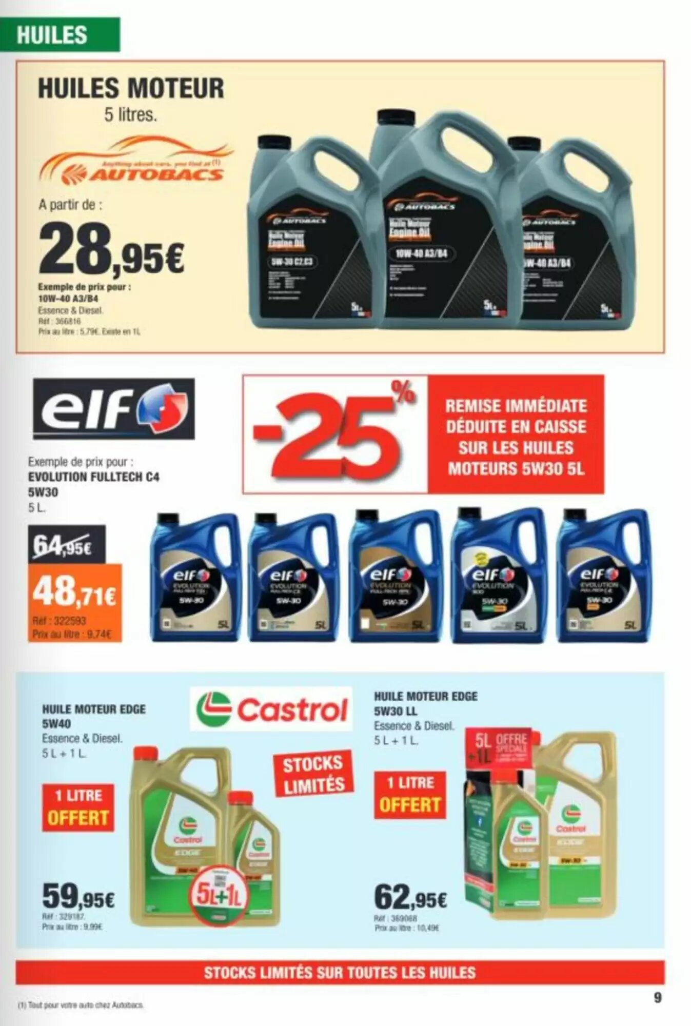 Prospectus promotionnel Autobacs valable à partir du 01/10/2026 - Page 9.