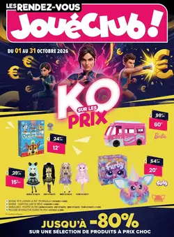 Prospectus promotionnel JouéClub valable à partir du 01/10/2026