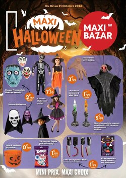 Prospectus promotionnel Maxi Bazar valable à partir du 02/10/2026