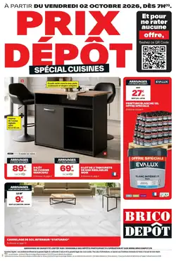 Prospectus promotionnel Brico Dépôt valable à partir du 02/10/2026