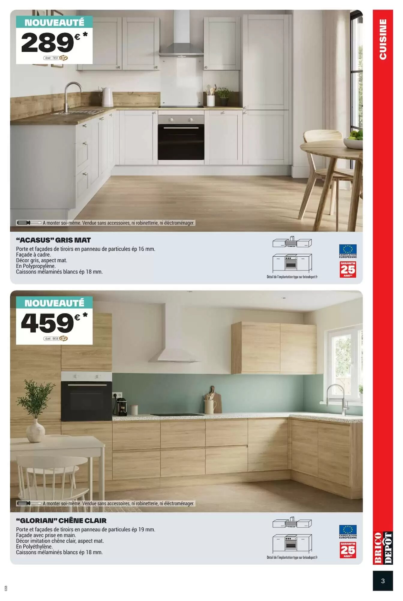 Prospectus promotionnel Brico Dépôt valable à partir du 02/10/2026 - Page 3.