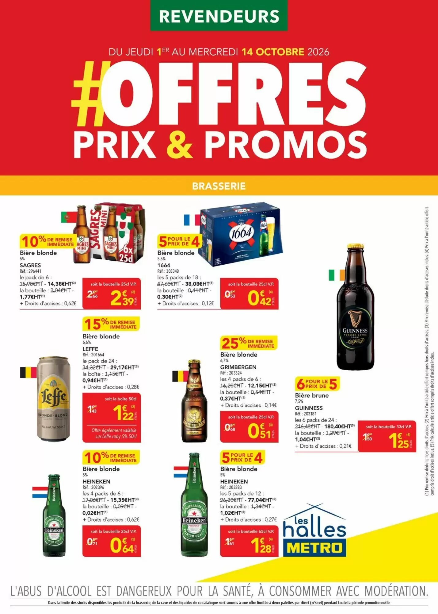 Prospectus promotionnel METRO valable à partir du 02/10/2026 - Page 1.