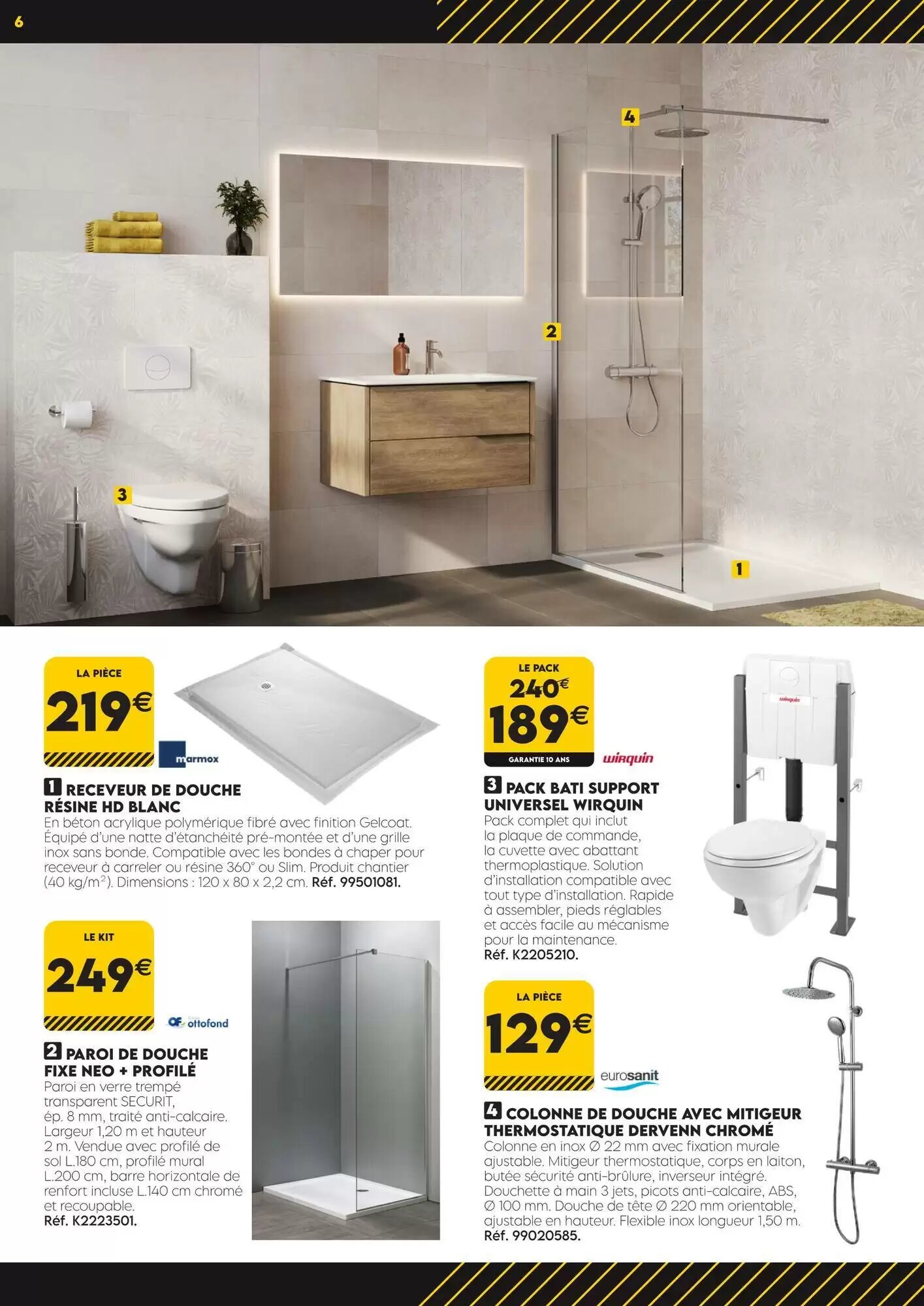 Prospectus promotionnel Tout faire matériaux valable à partir du 03/10/2026 - Page 6.