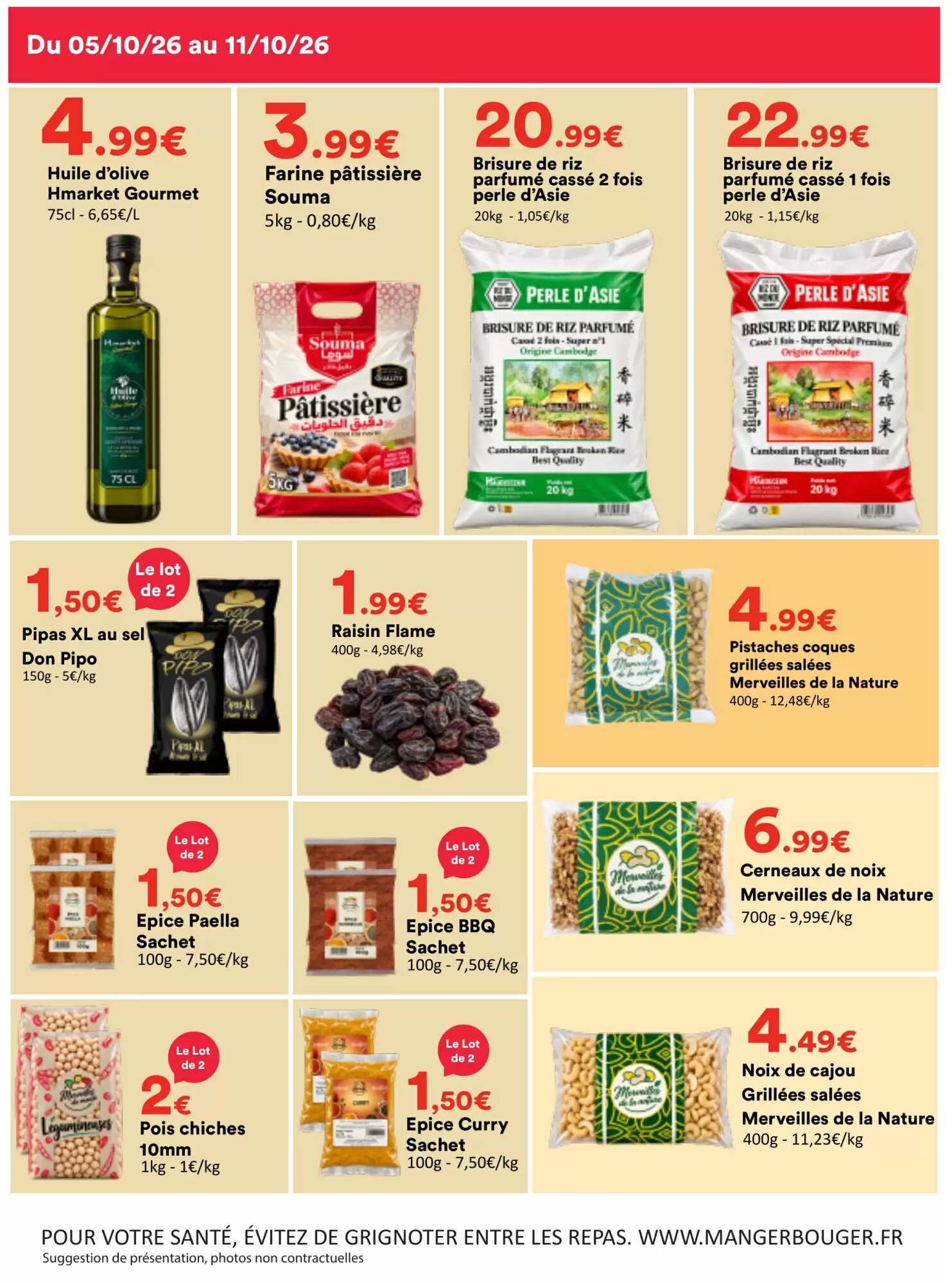 Prospectus promotionnel Hmarket valable à partir du 05/10/2026 - Page 6.