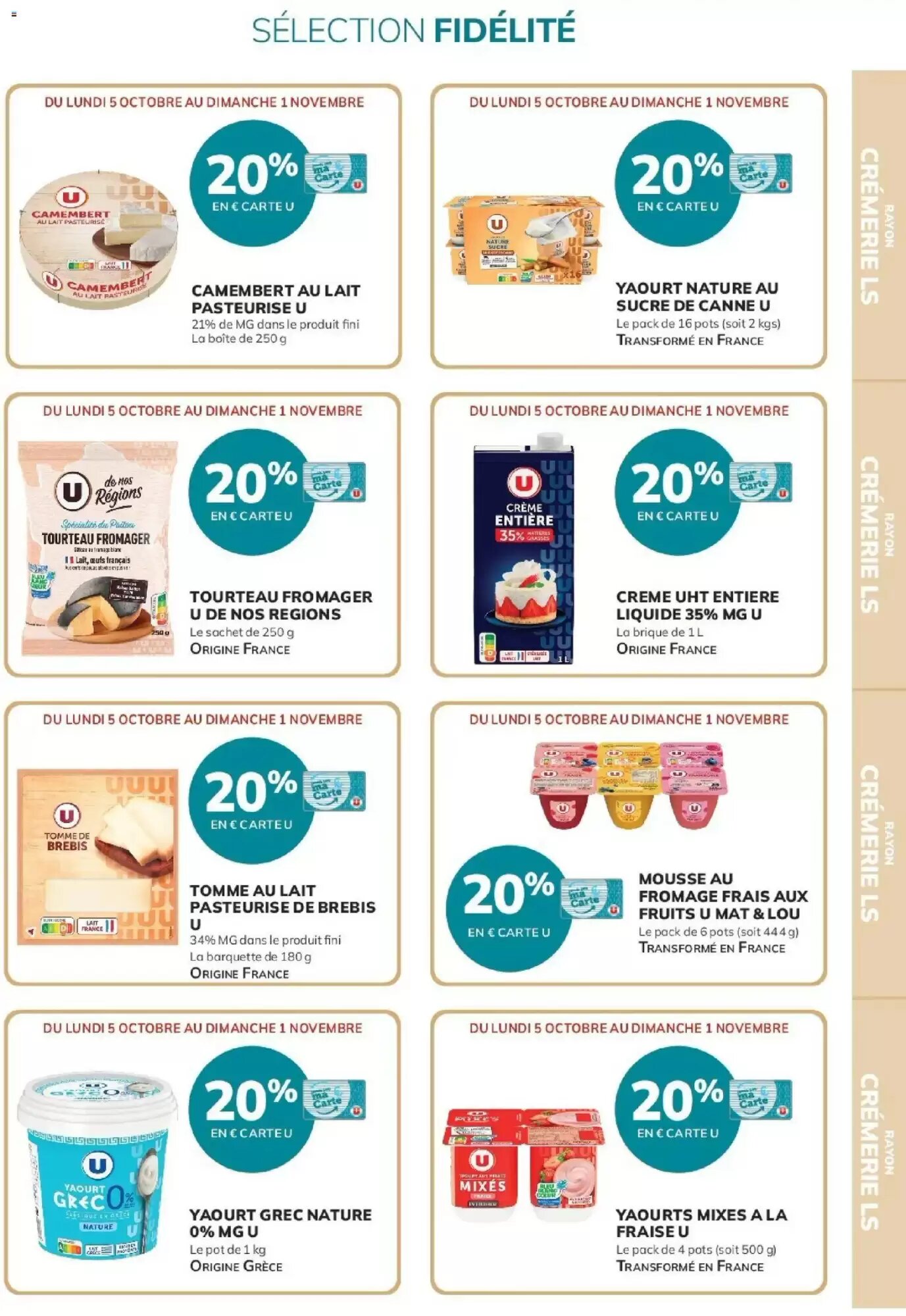 Prospectus promotionnel U Express valable à partir du 05/10/2026 - Page 5.