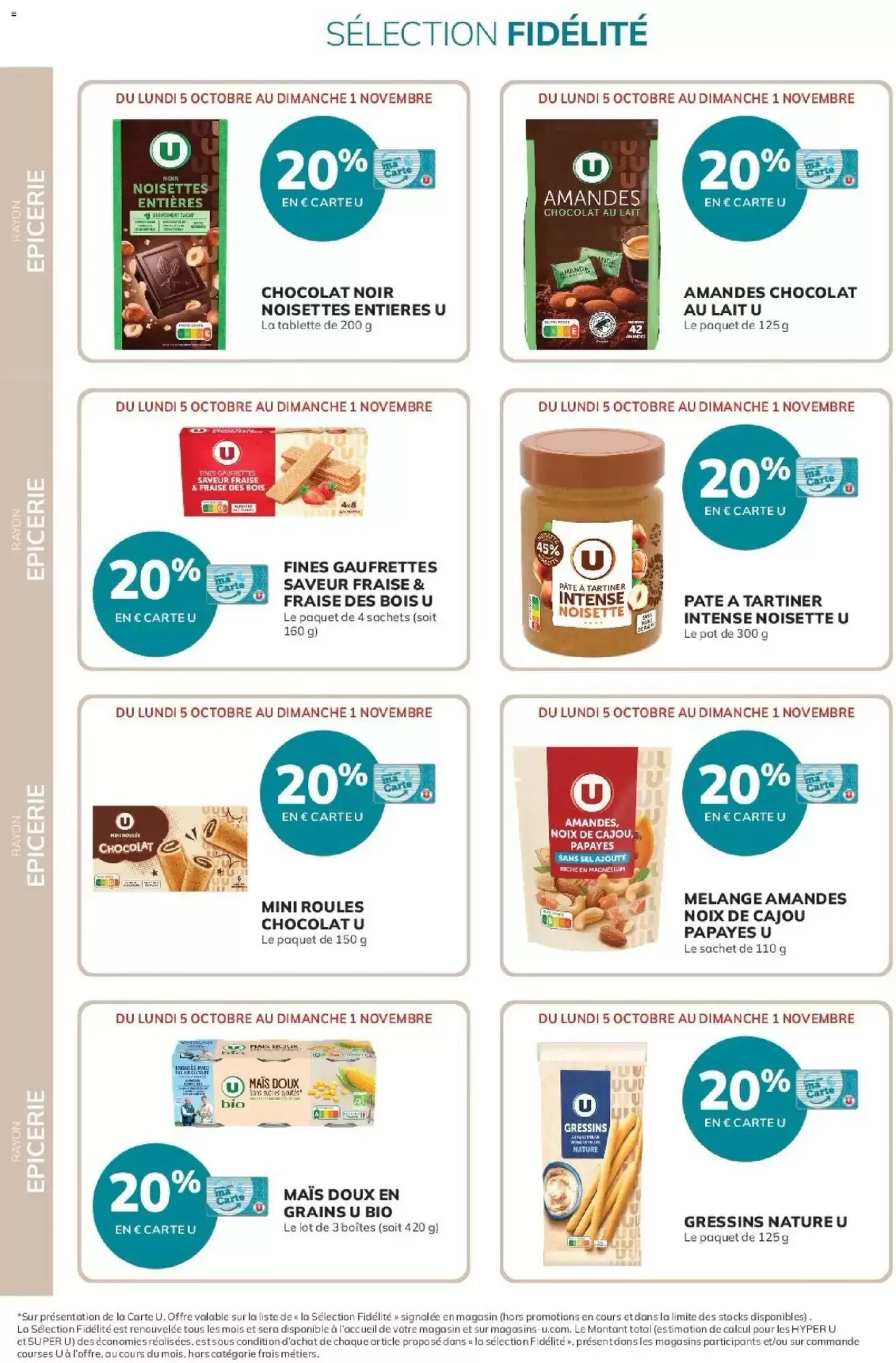 Prospectus promotionnel U Express valable à partir du 05/10/2026 - Page 8.
