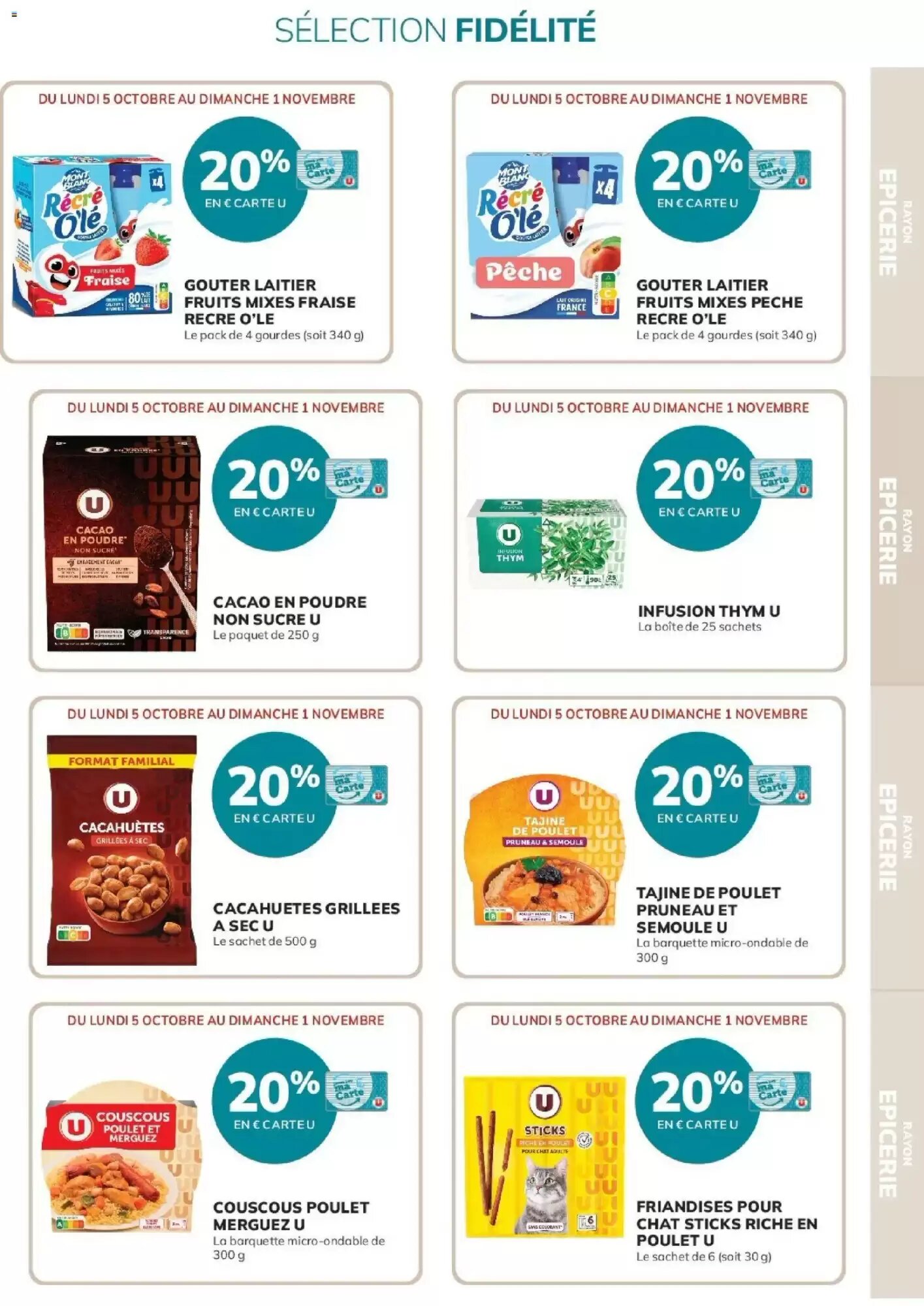 Prospectus promotionnel U Express valable à partir du 05/10/2026 - Page 9.