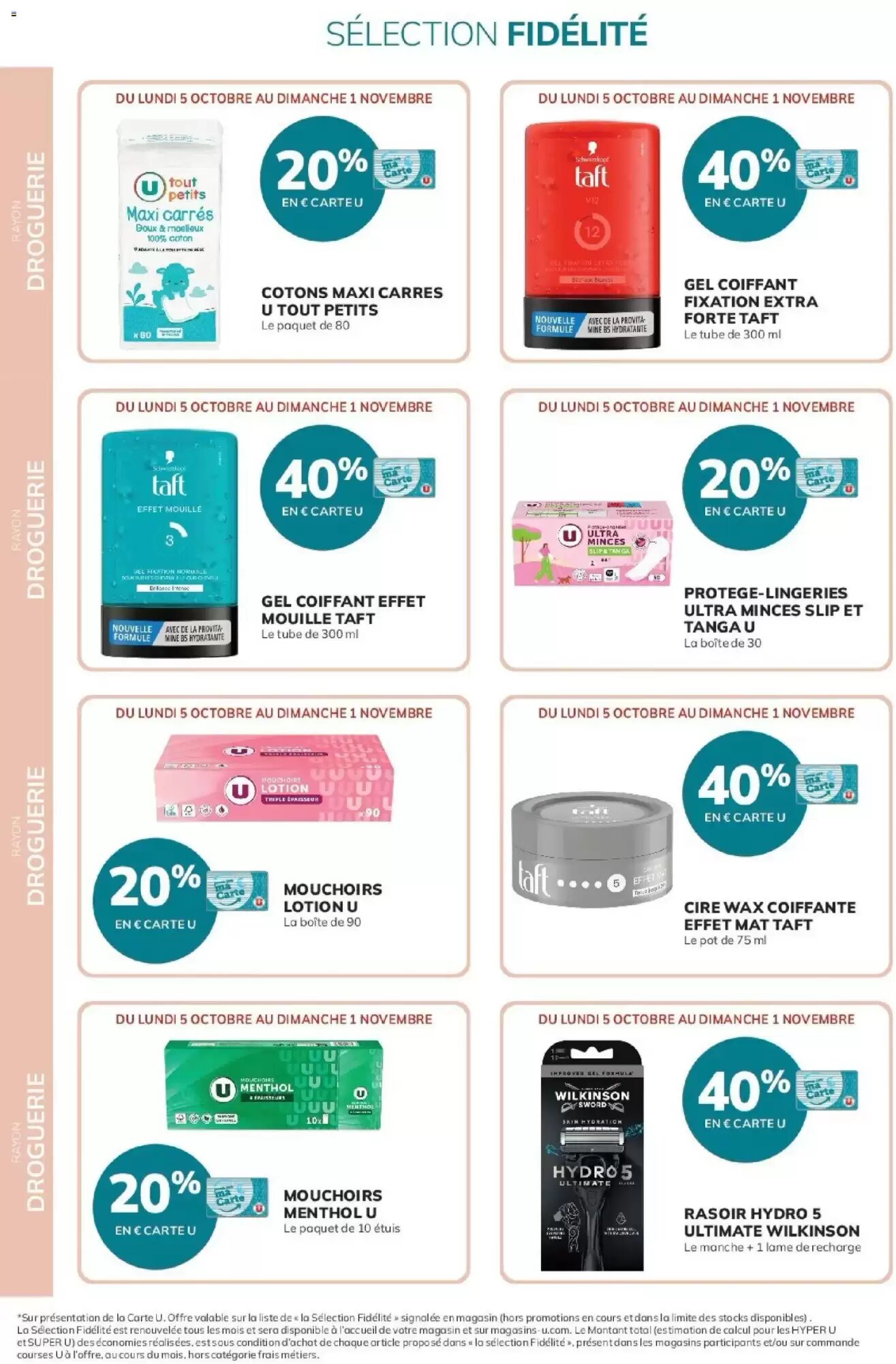 Prospectus promotionnel Hyper U valable à partir du 05/10/2026 - Page 16.