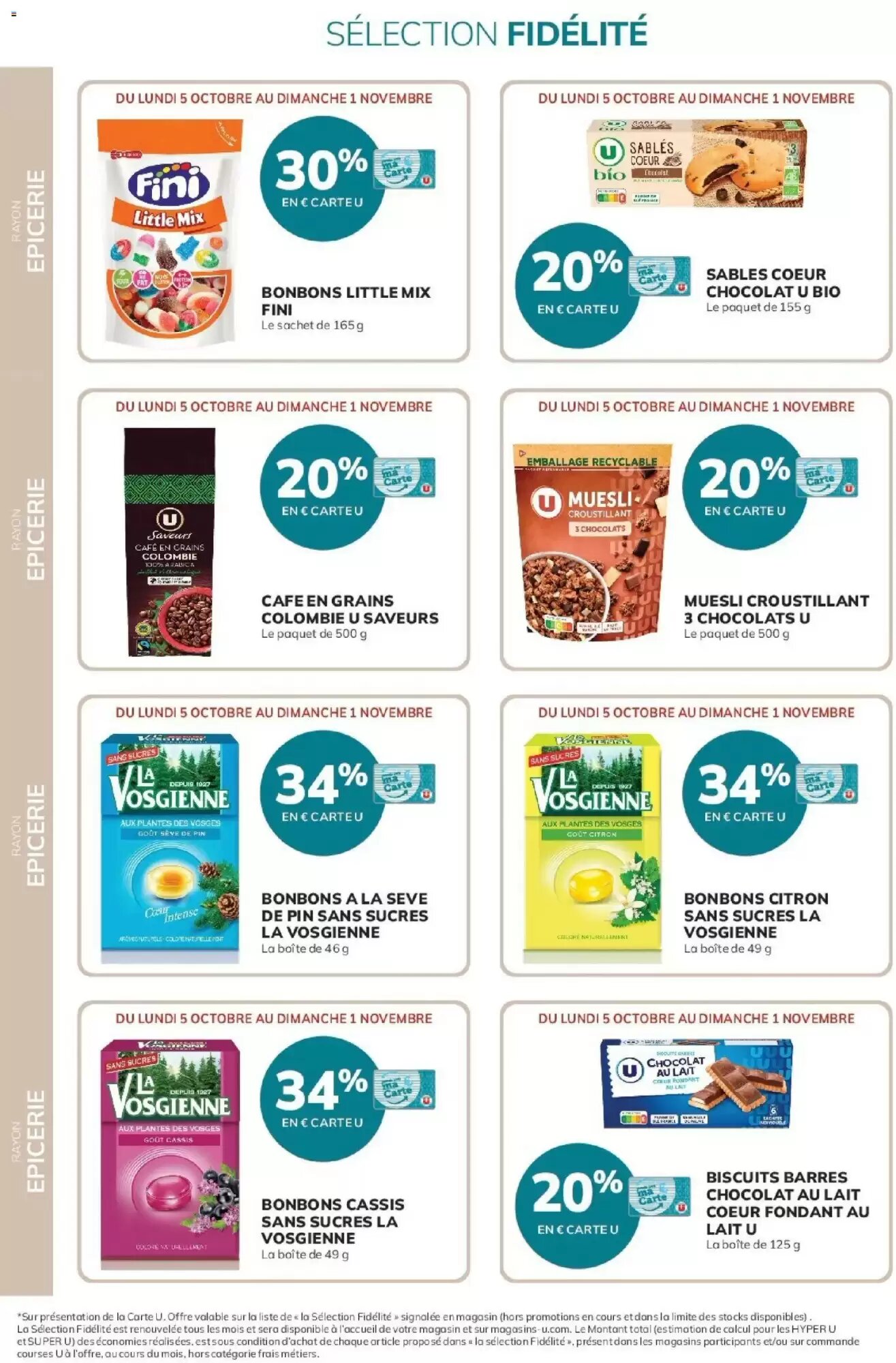 Prospectus promotionnel Hyper U valable à partir du 05/10/2026 - Page 22.