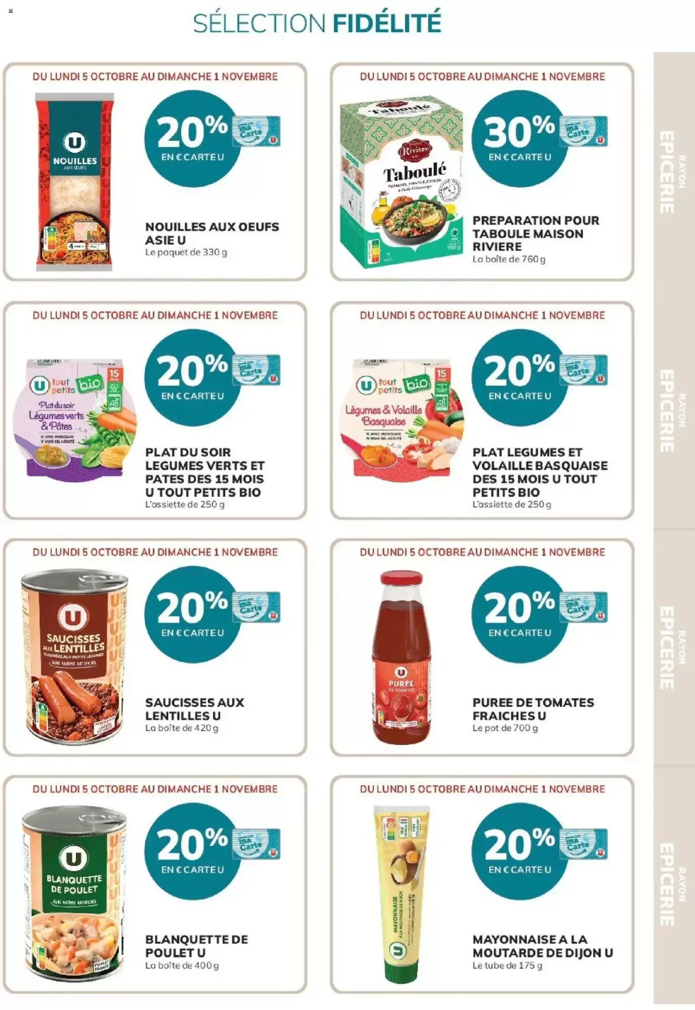 Prospectus promotionnel Hyper U valable à partir du 05/10/2026 - Page 29.